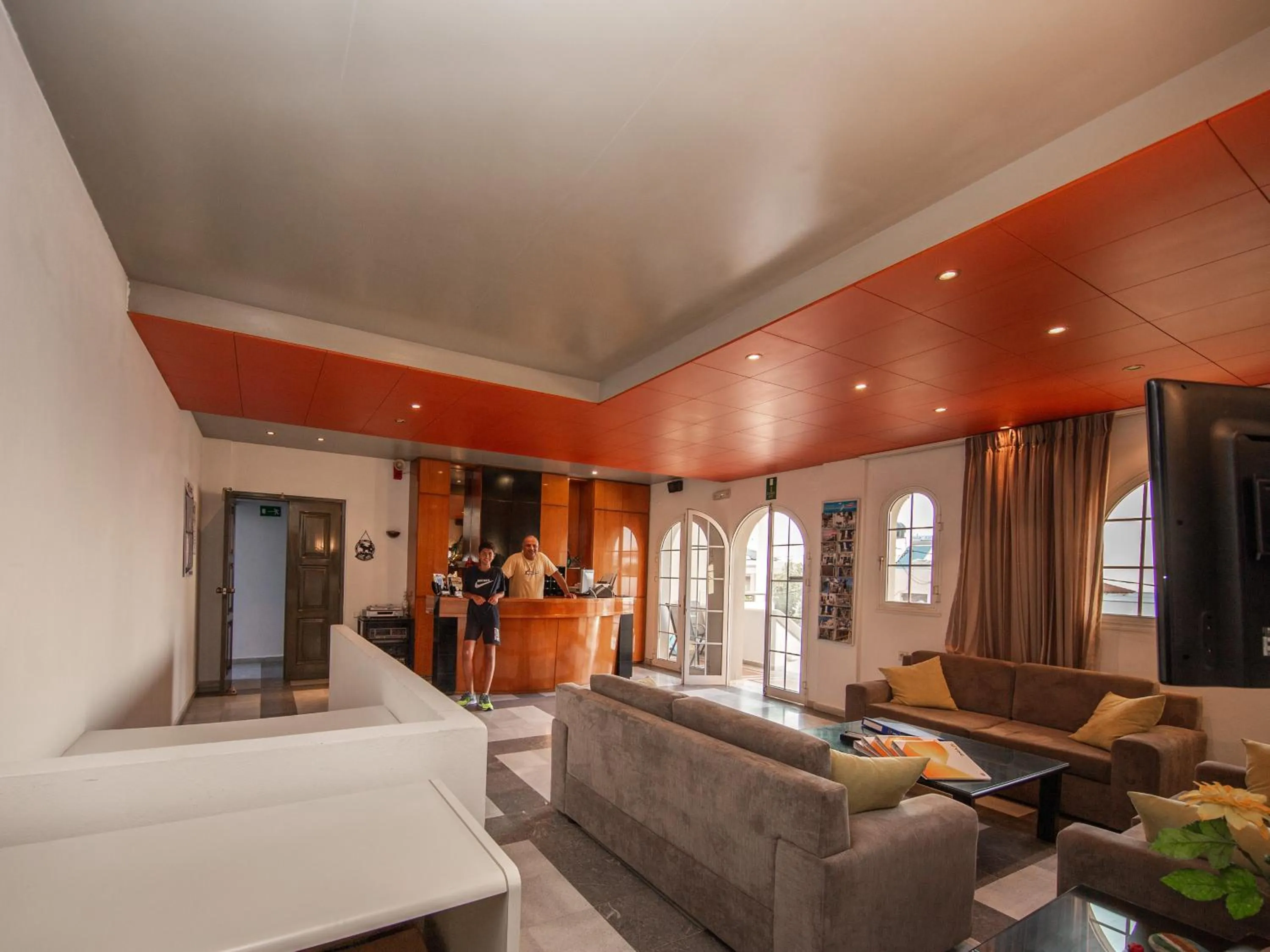 Lobby or reception in Manias Hotel Apartments