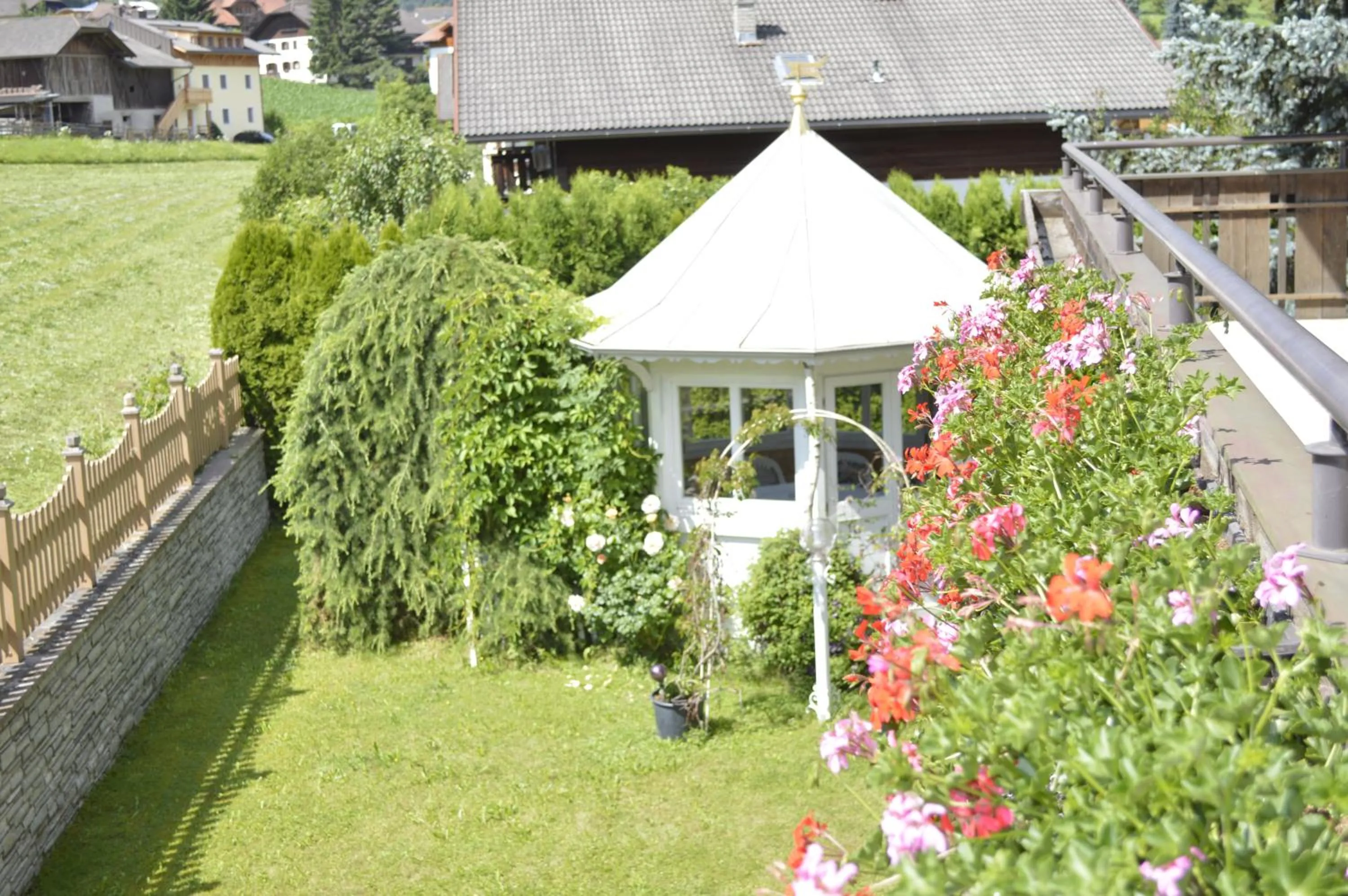 Patio in Pension Panorama