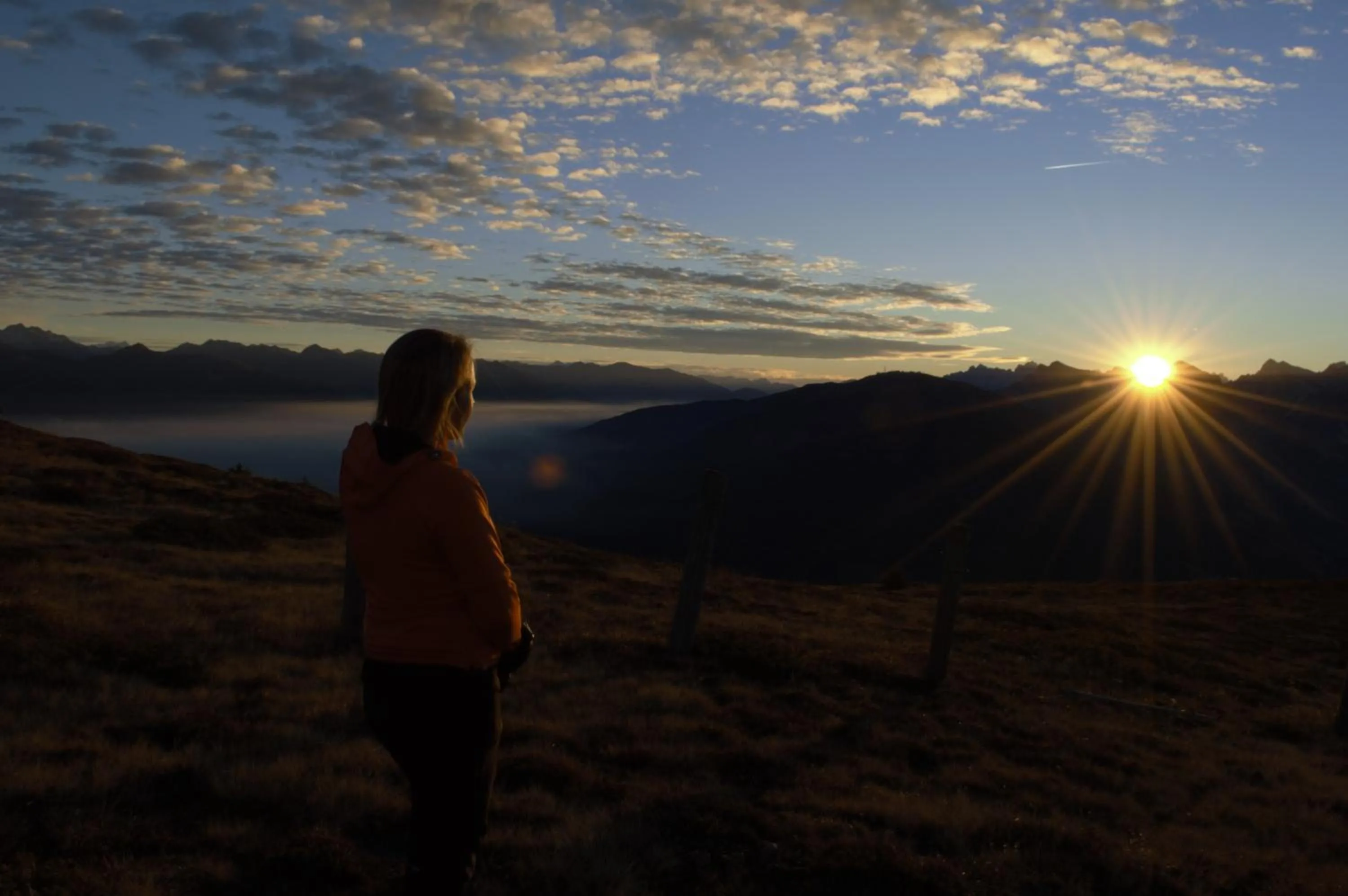 Sunrise in Pension Panorama