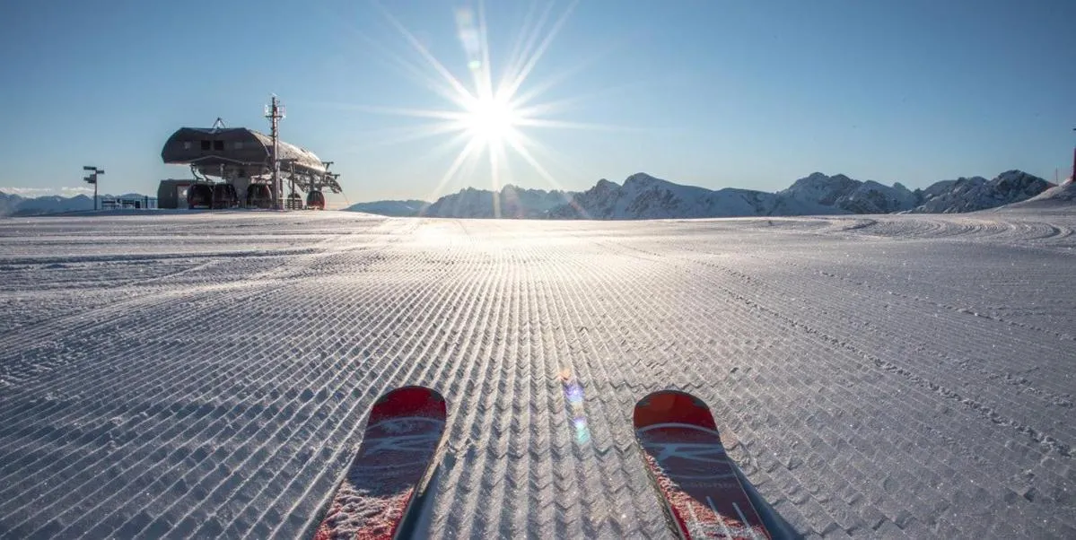 Skiing in Pension Panorama