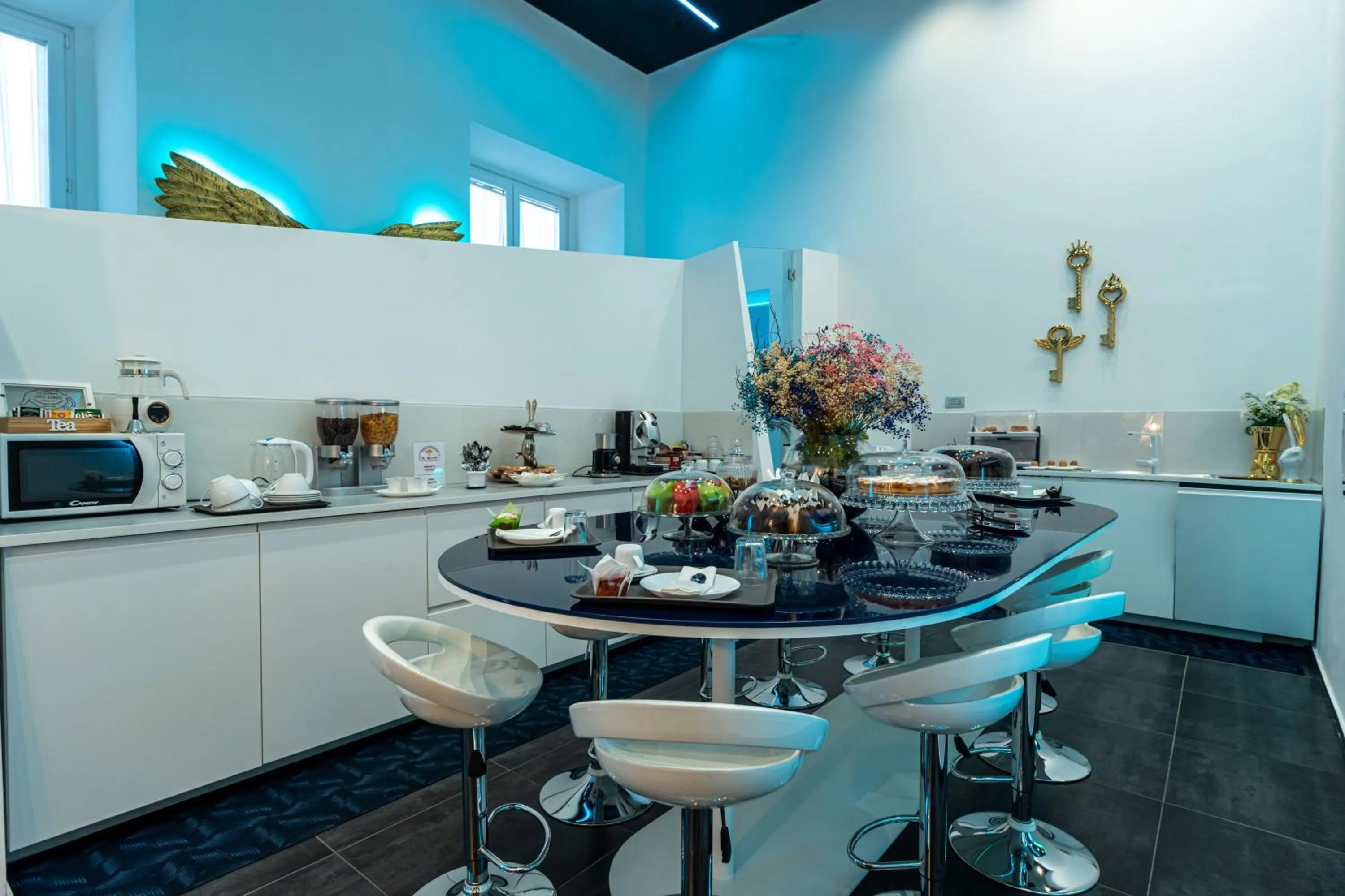 Food and drinks in Skyhouse Chiaia