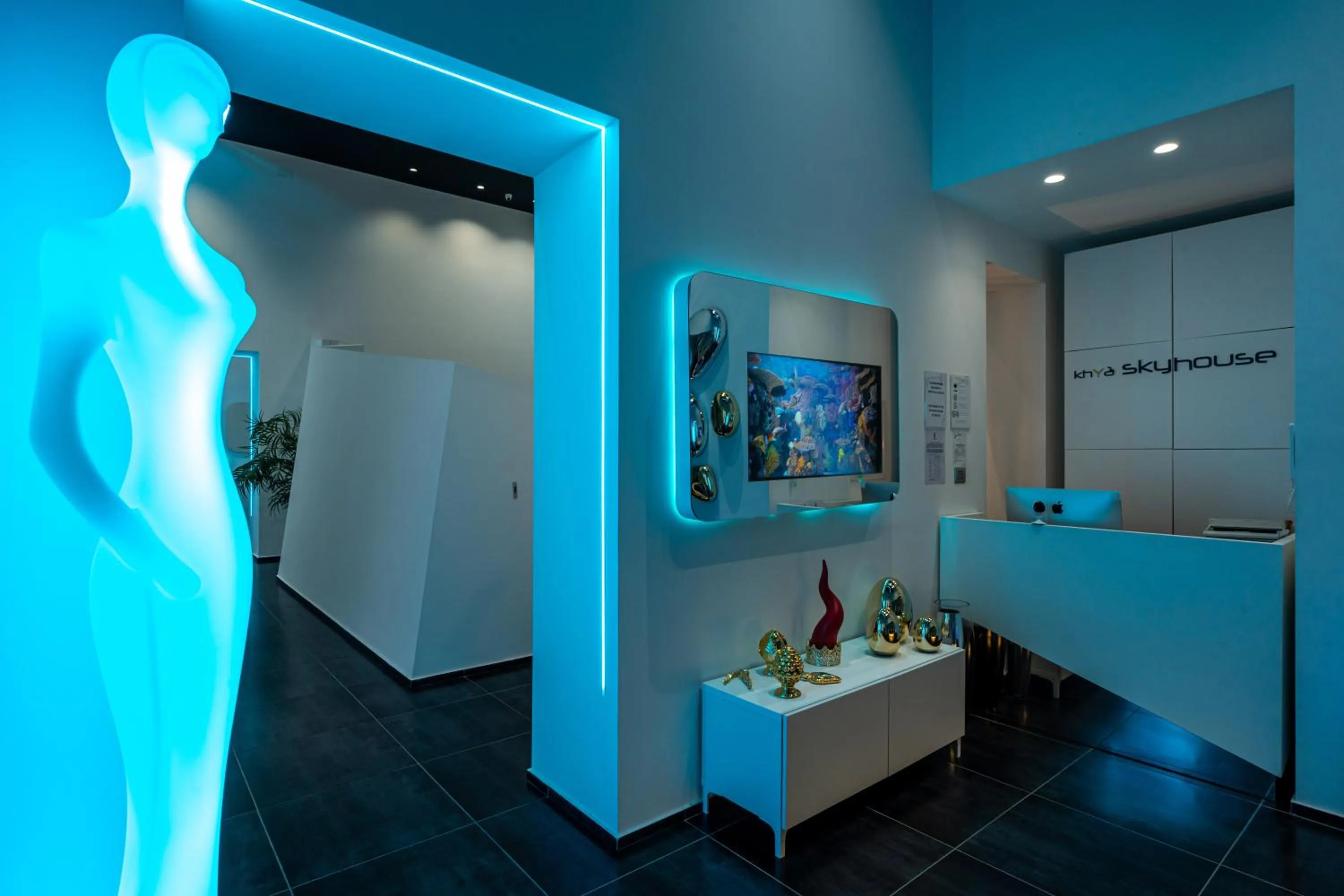 Lobby or reception in Skyhouse Chiaia