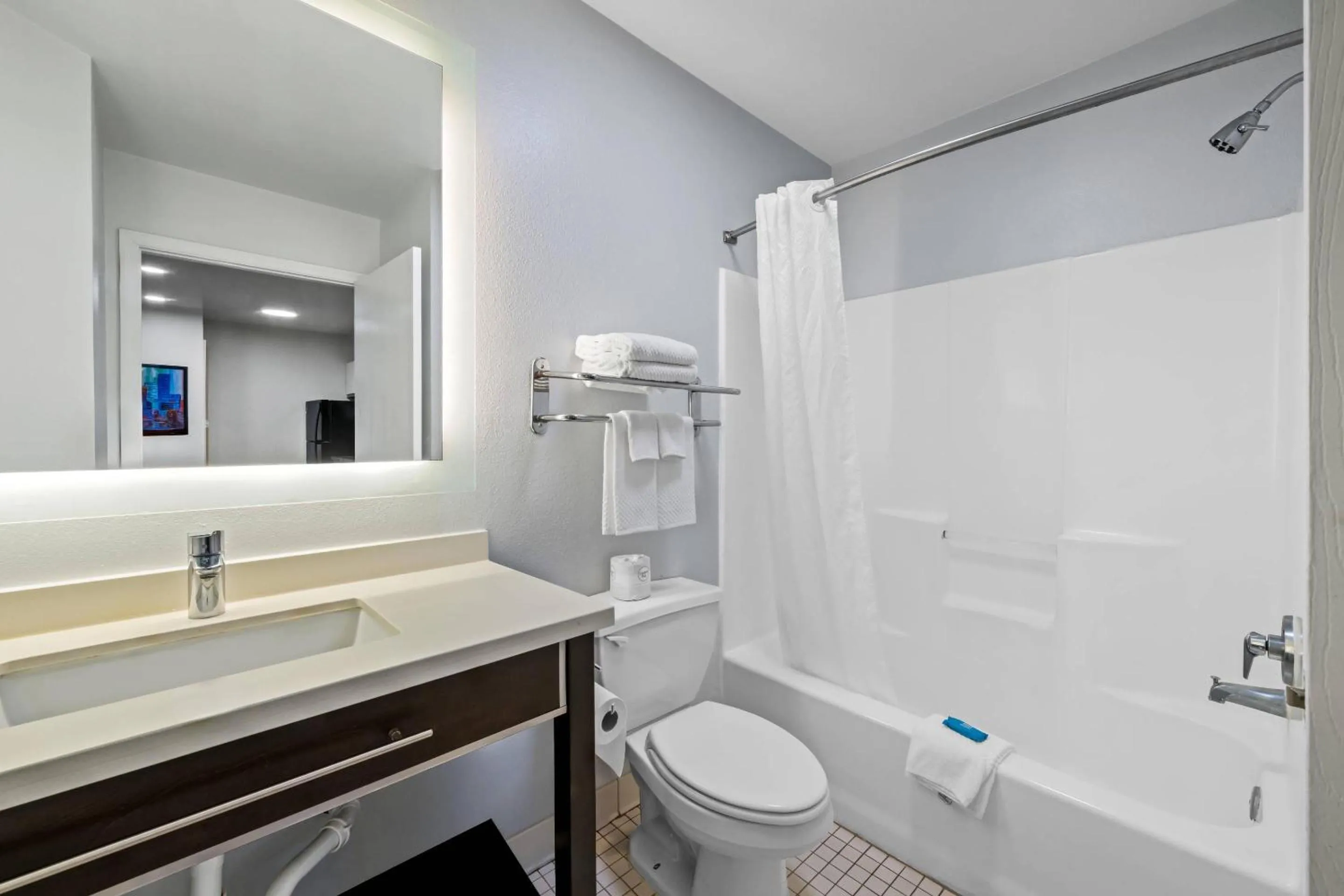 Bedroom in MainStay Suites Greensboro