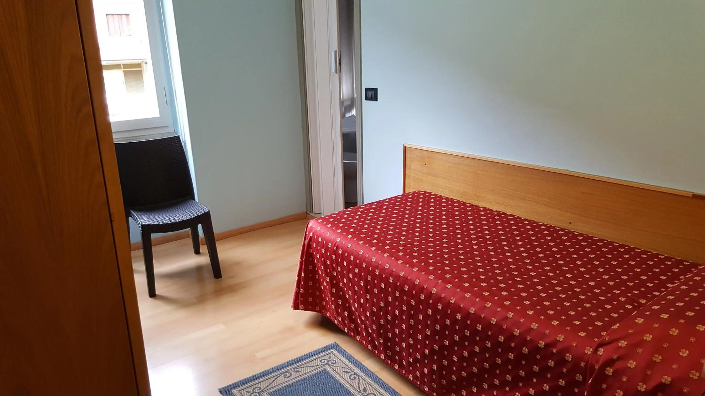 Decorative detail, Bed in Hotel San Marco BB