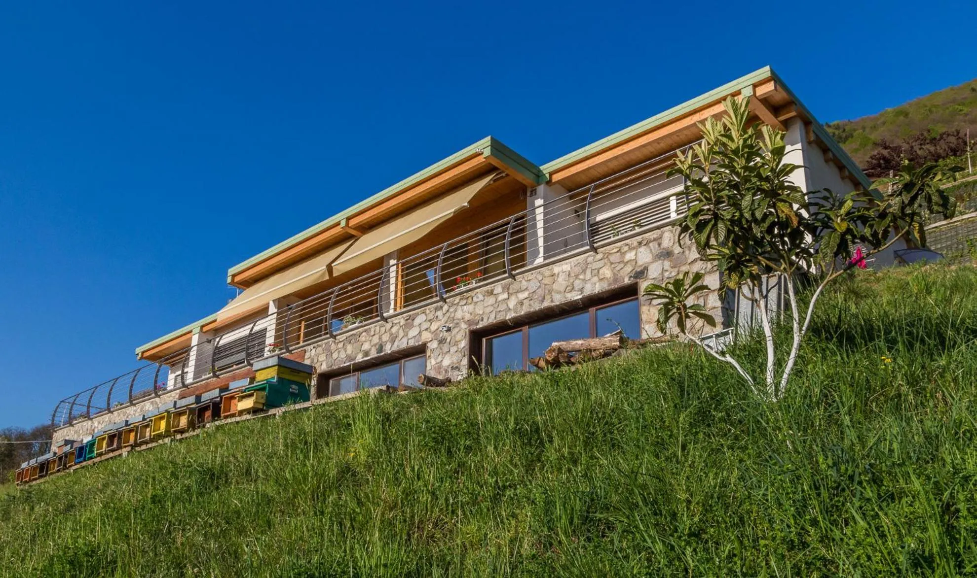 Facade/entrance in Agriturismo Alveare sul lago