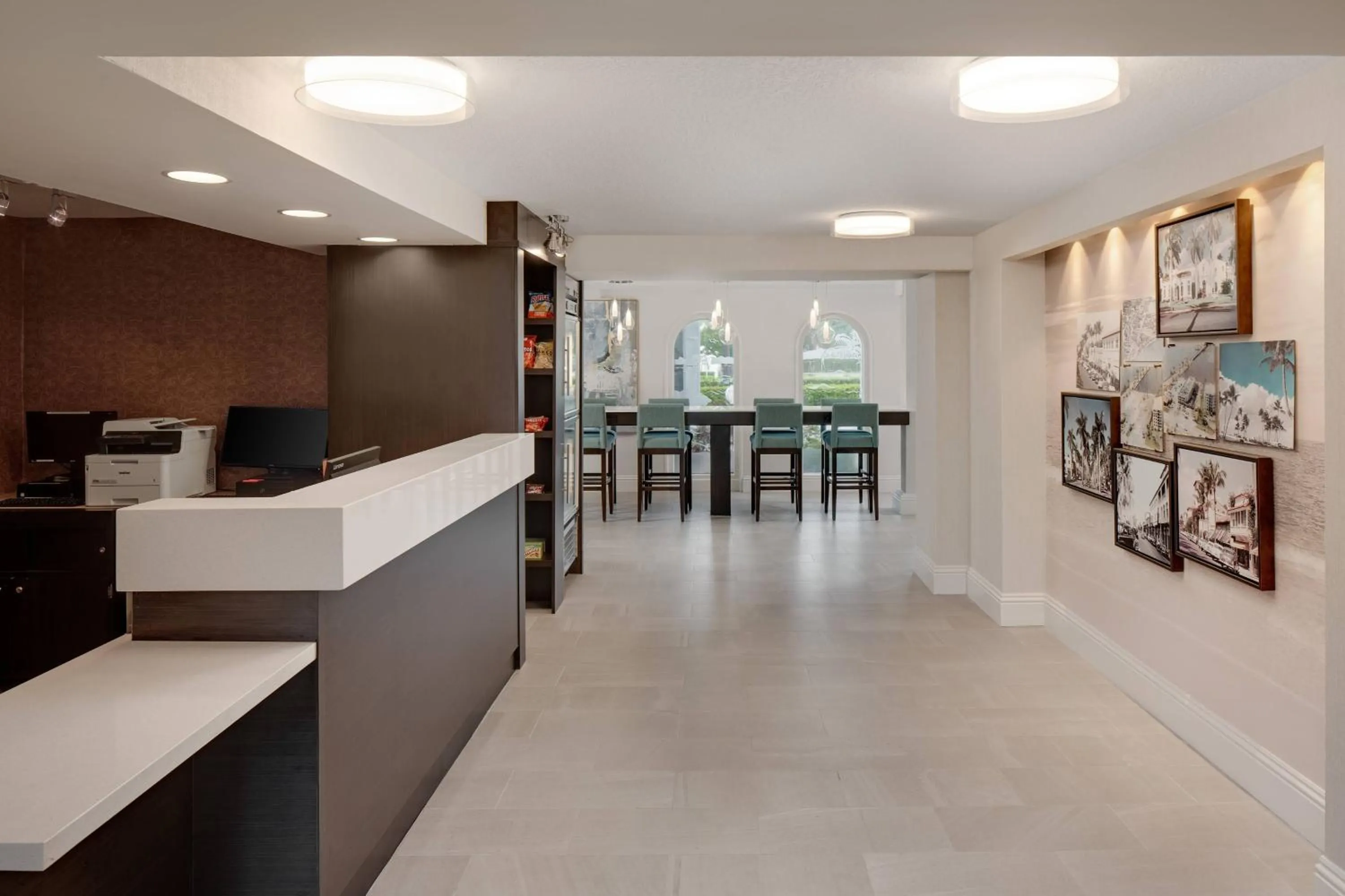 Lobby or reception in Fairfield Inn and Suites by Marriott Palm Beach