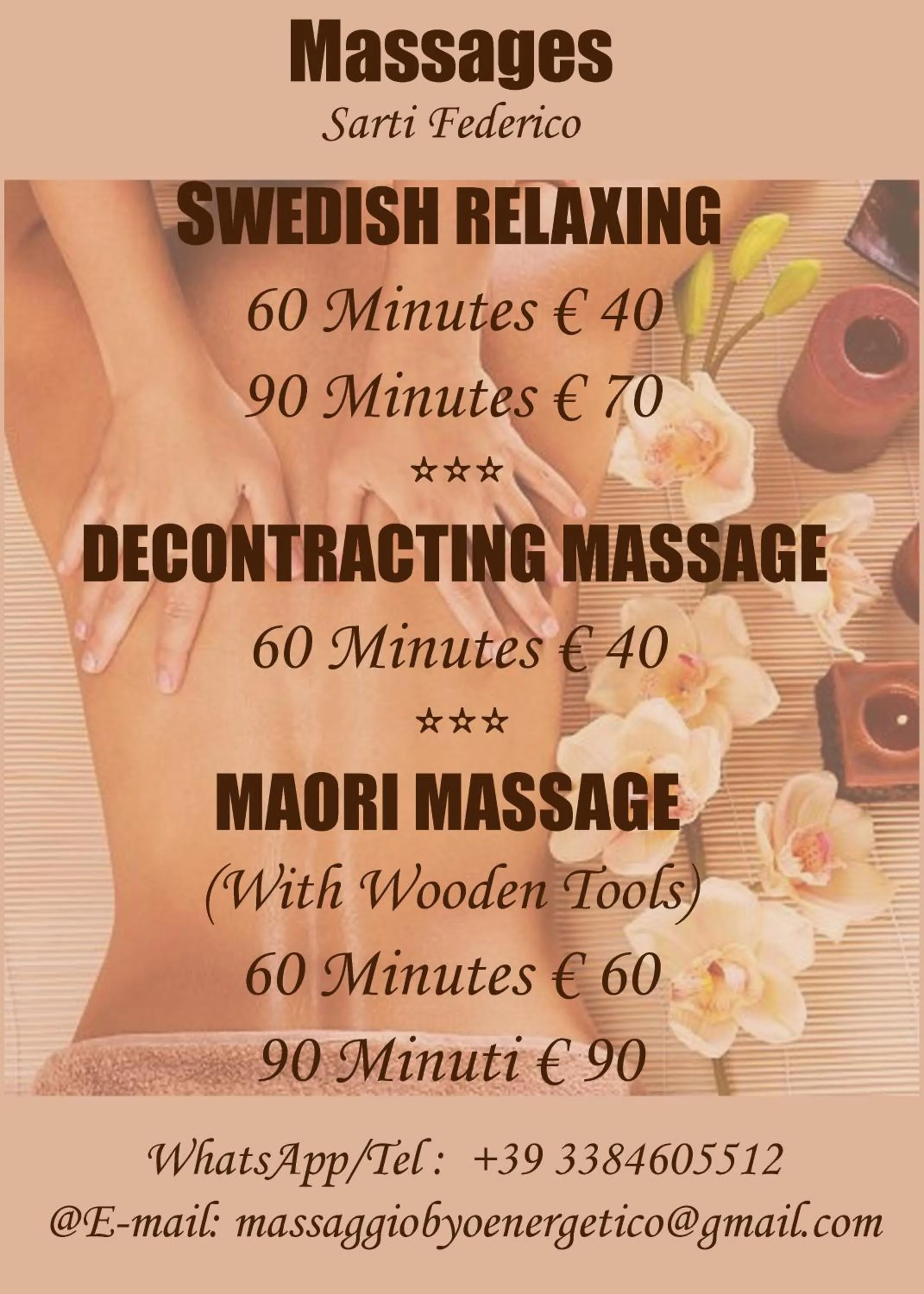 Massage in Al Consolato - Guest house