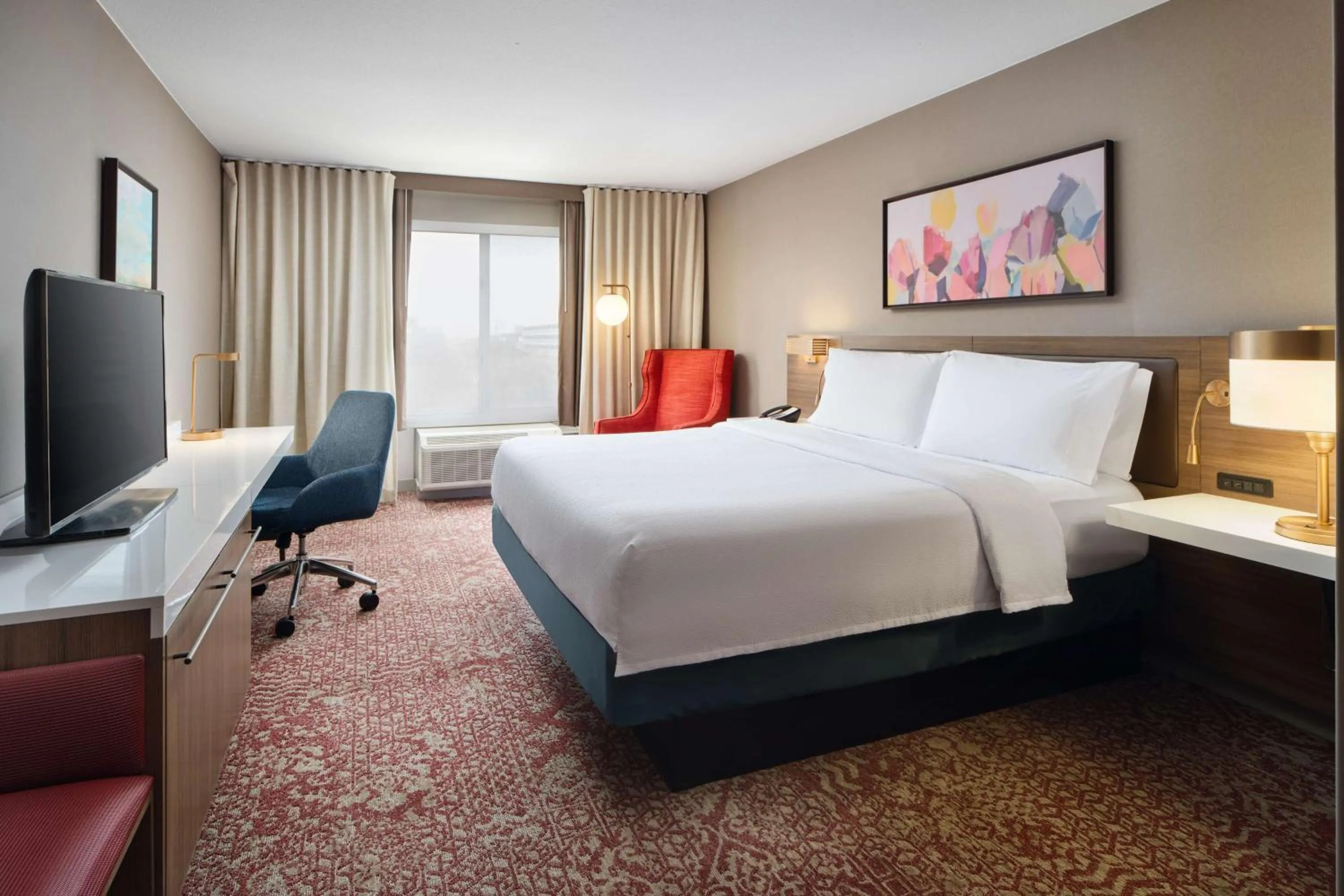 Bed in Hilton Garden Inn Schaumburg