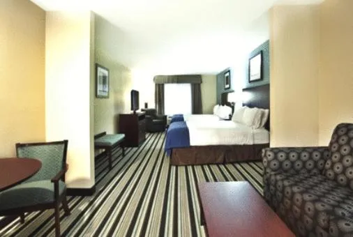 Photo of the whole room, Bed in Holiday Inn Express Hotel & Suites Baton Rouge -Port Allen by IHG