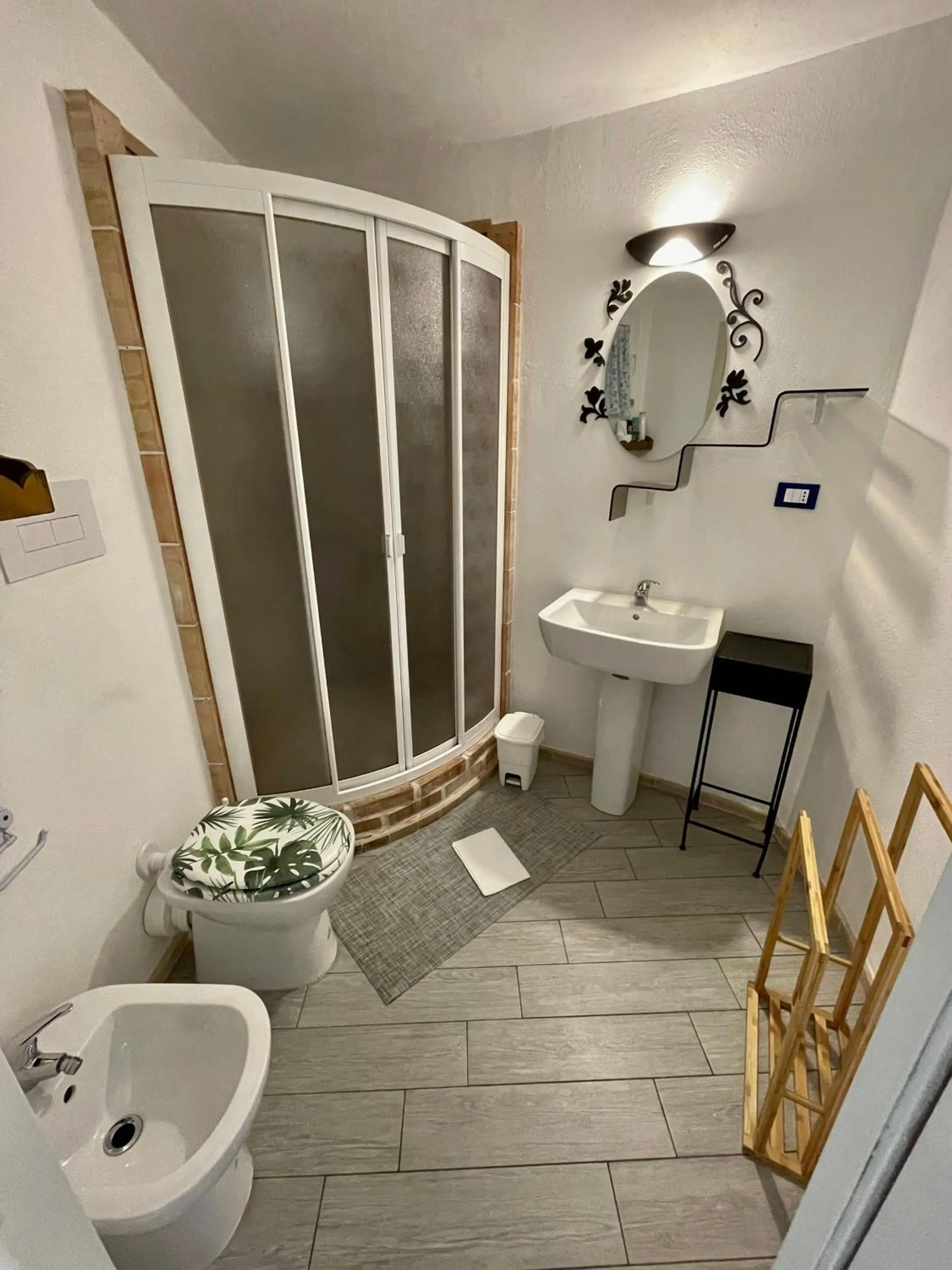 Shower in B&B Sole e Luna