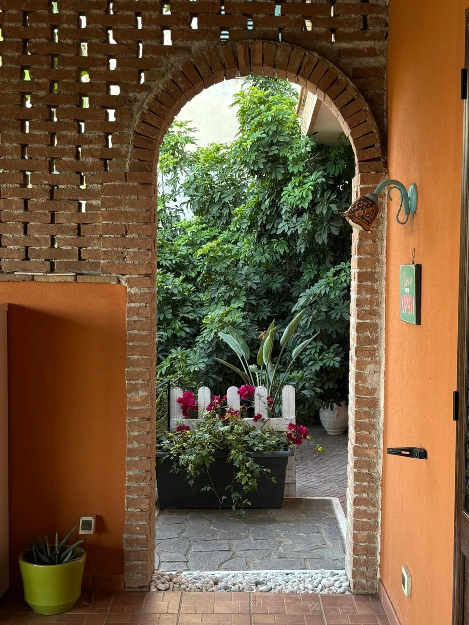 Garden in B&B Sole e Luna