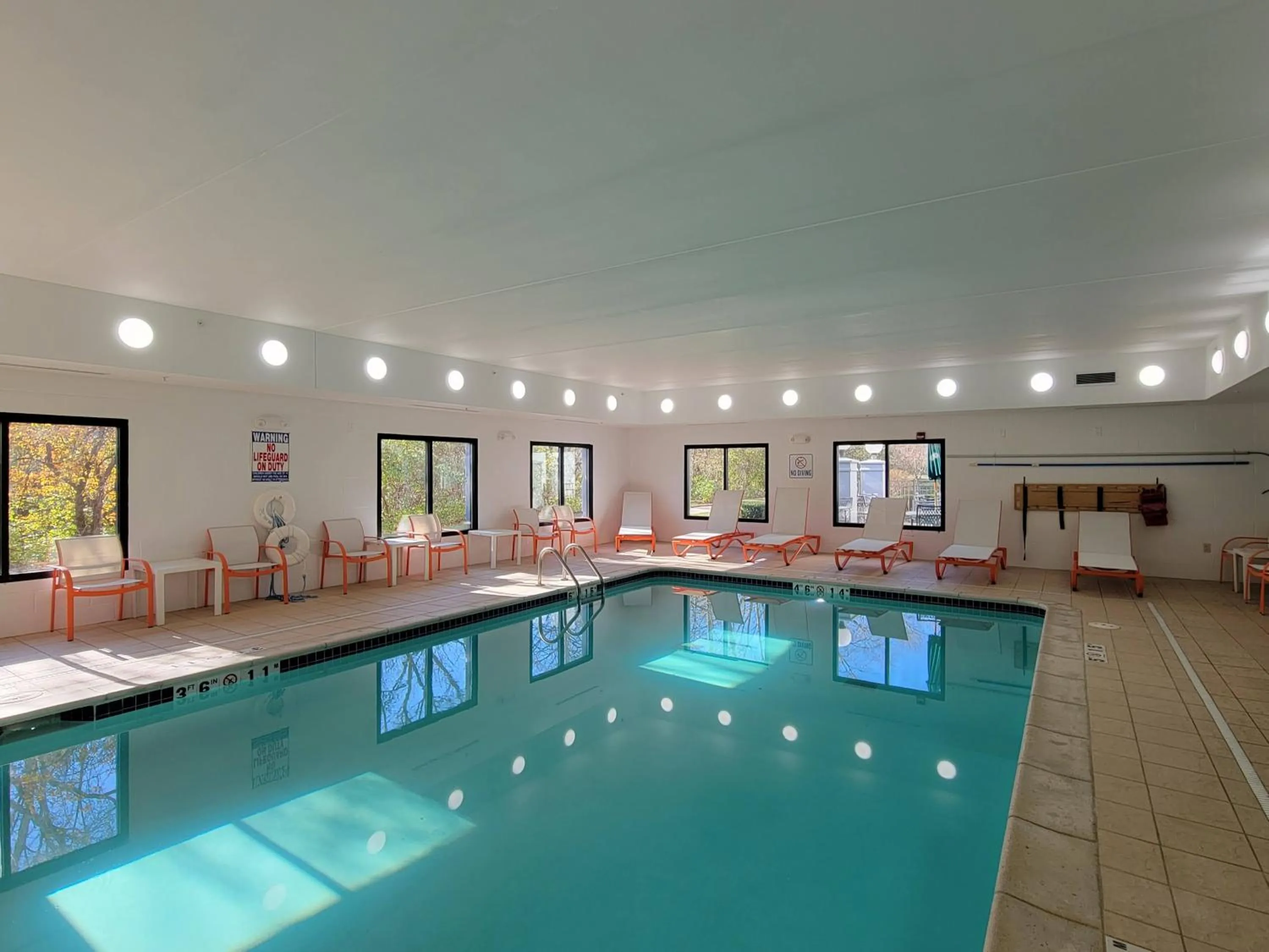 Swimming pool in Holiday Inn Hotel & Suites Ann Arbor University of Michigan Area by IHG