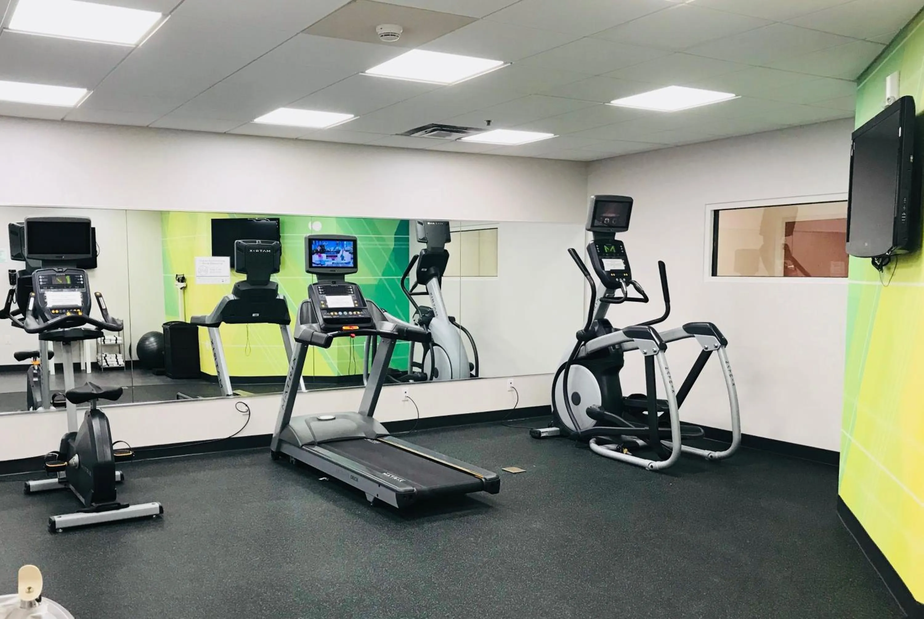 Fitness centre/facilities in Holiday Inn Hotel & Suites Ann Arbor University of Michigan Area by IHG