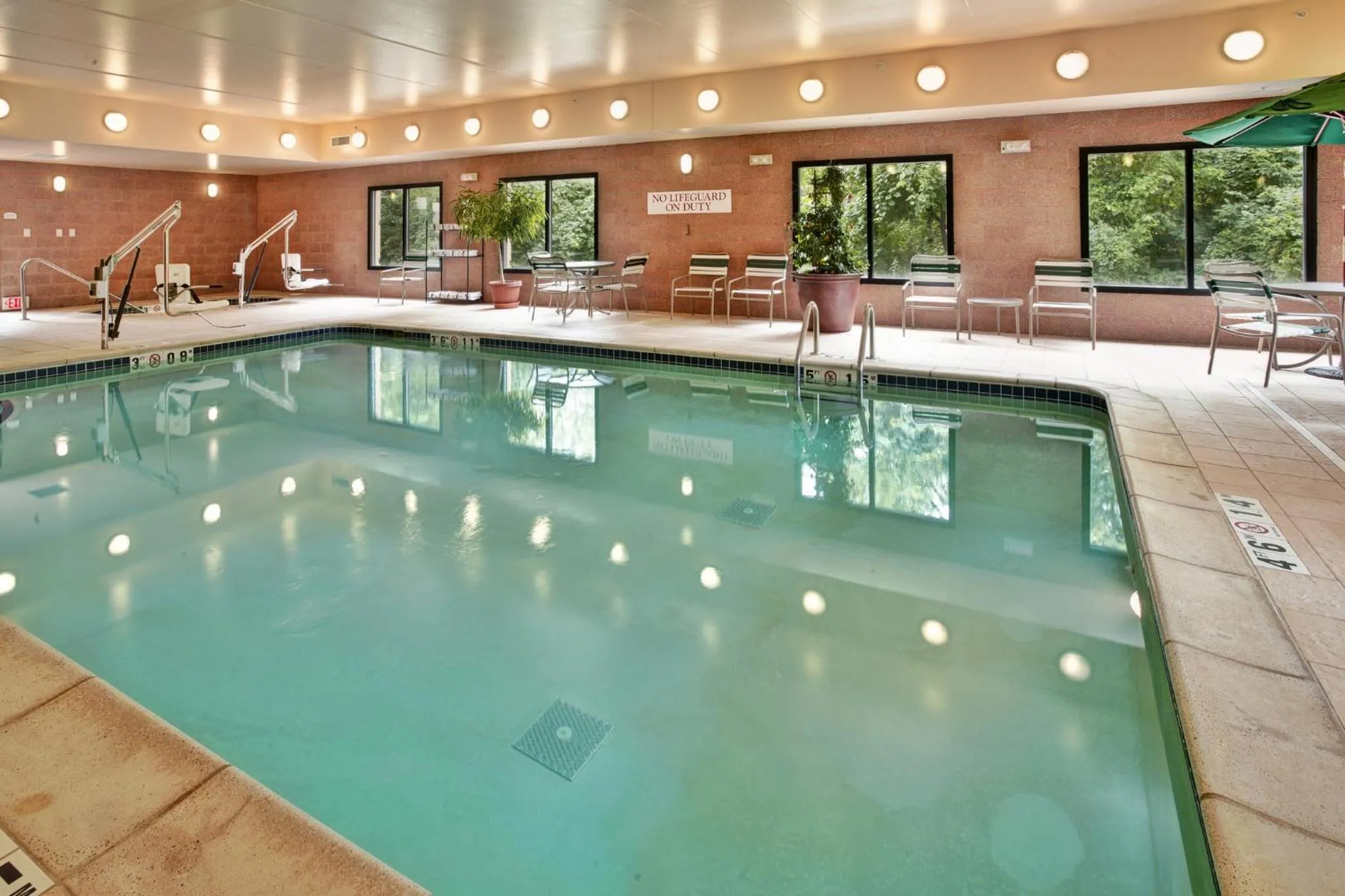 Swimming pool in Holiday Inn Hotel & Suites Ann Arbor University of Michigan Area by IHG