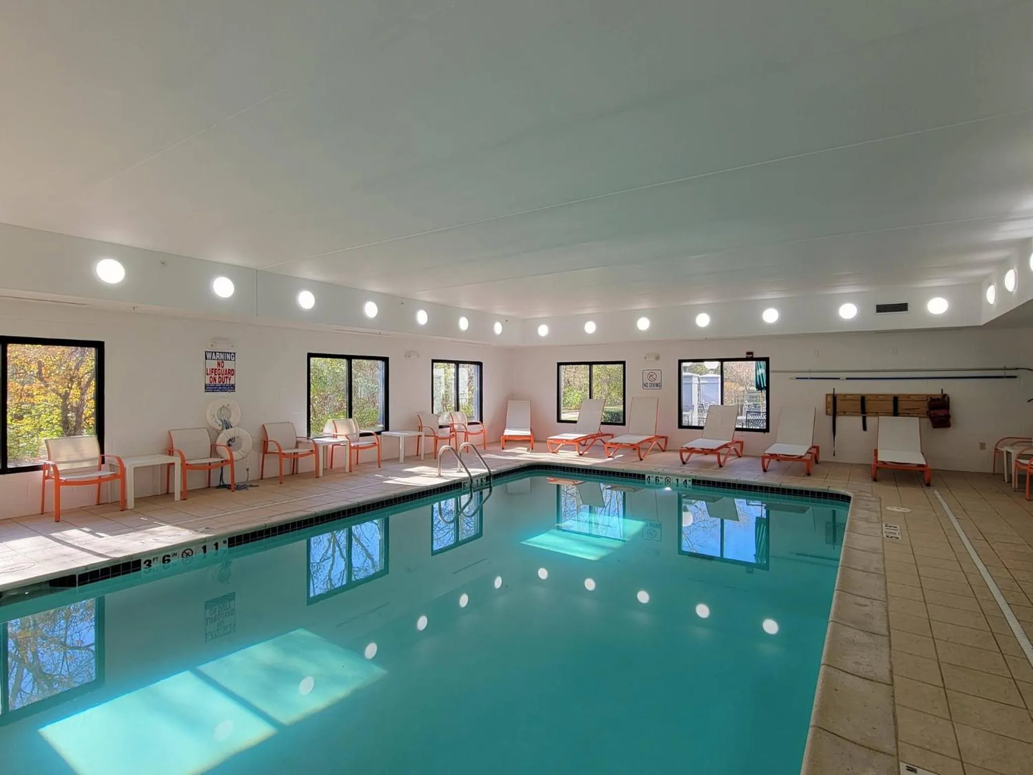 Swimming pool in Holiday Inn Hotel & Suites Ann Arbor University of Michigan Area by IHG