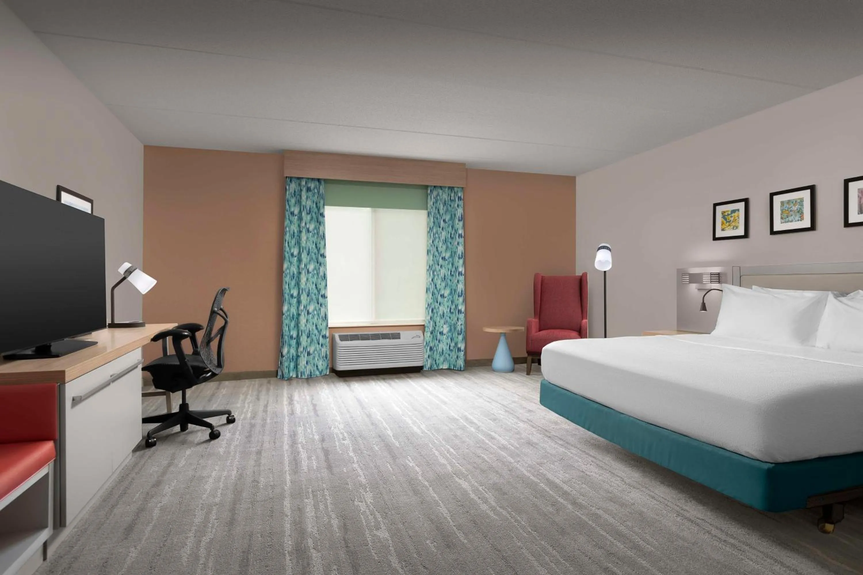 Bedroom, Bed in Hilton Garden Inn Raleigh Capital Blvd I-540