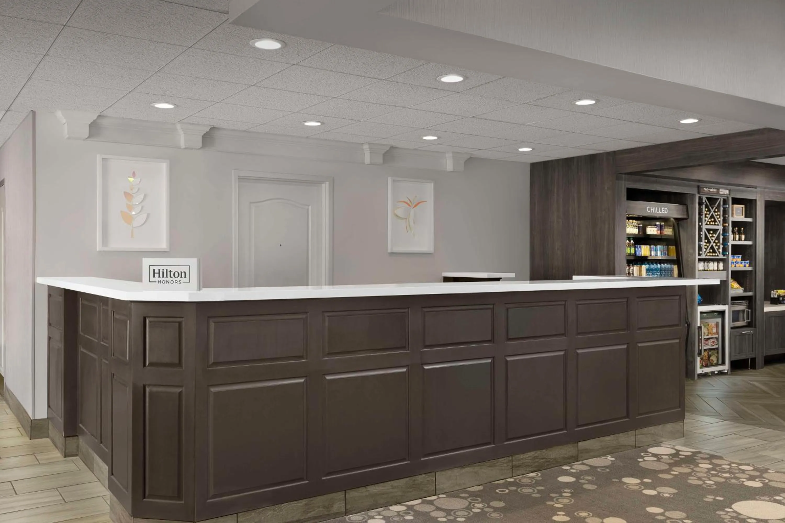 Lobby or reception in Hilton Garden Inn Raleigh Capital Blvd I-540