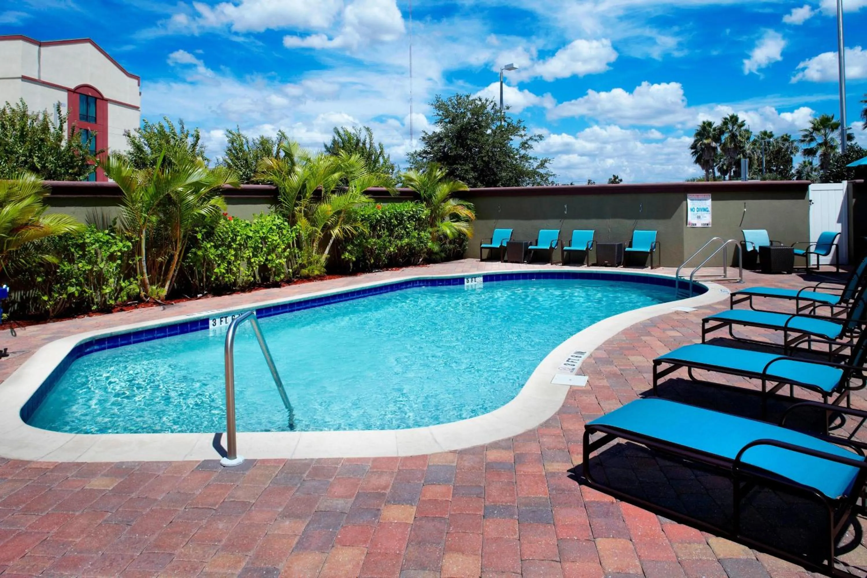 Swimming pool in Residence Inn Tampa Oldsmar