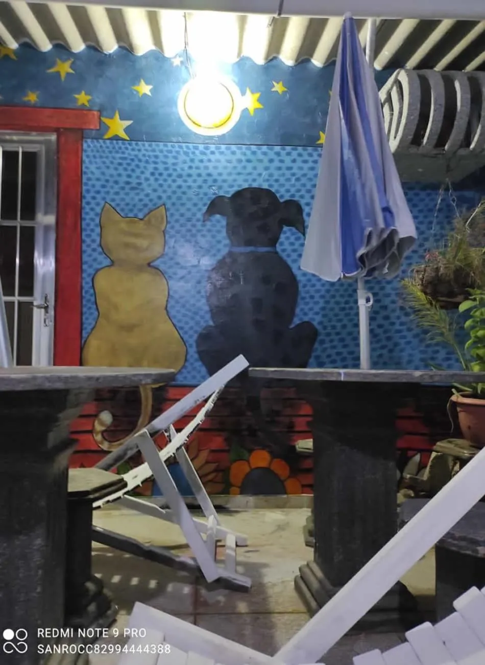 Lounge or bar in Pousada Piratas Di San Rocco