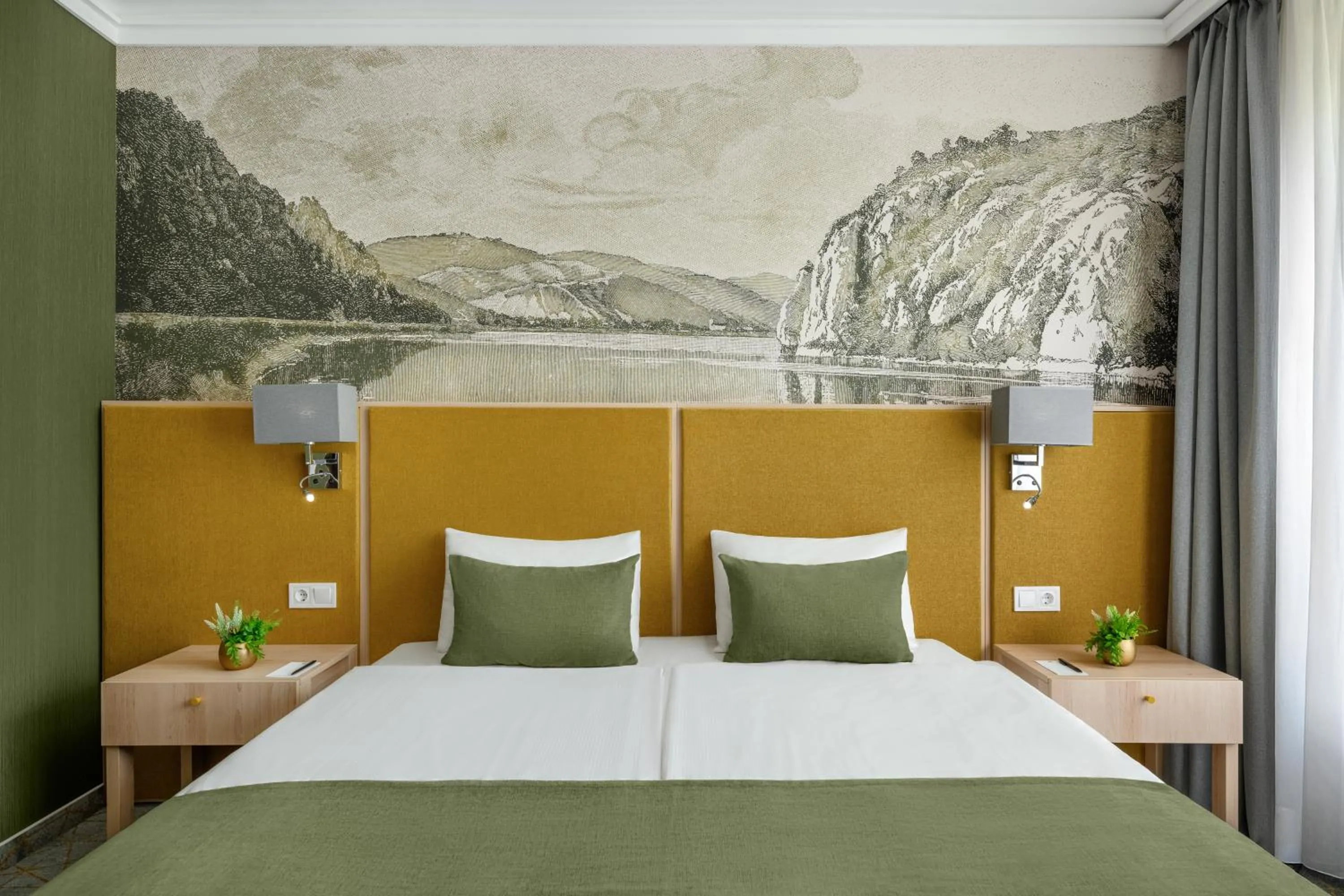 Superior Deluxe Double or Twin Room  - single occupancy in Portobello Wellness Hotel Esztergom