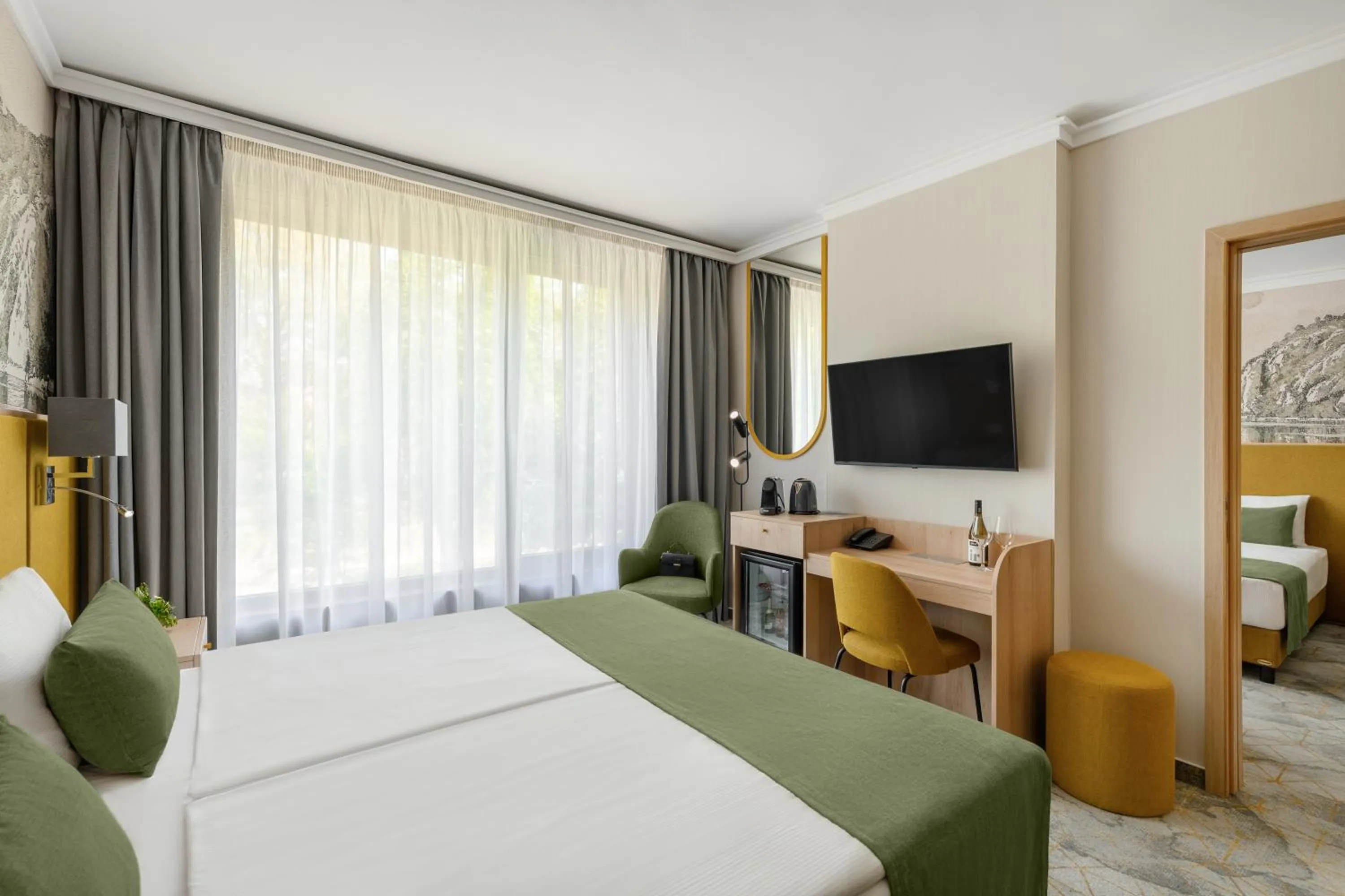 Premium Quadruple Room in Portobello Wellness Hotel Esztergom