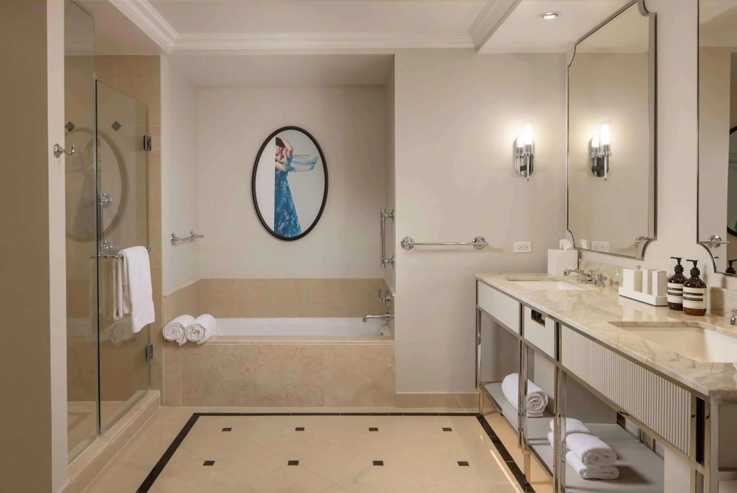 Bathroom in Waldorf Astoria Orlando - An Official Walt Disney World Hotel