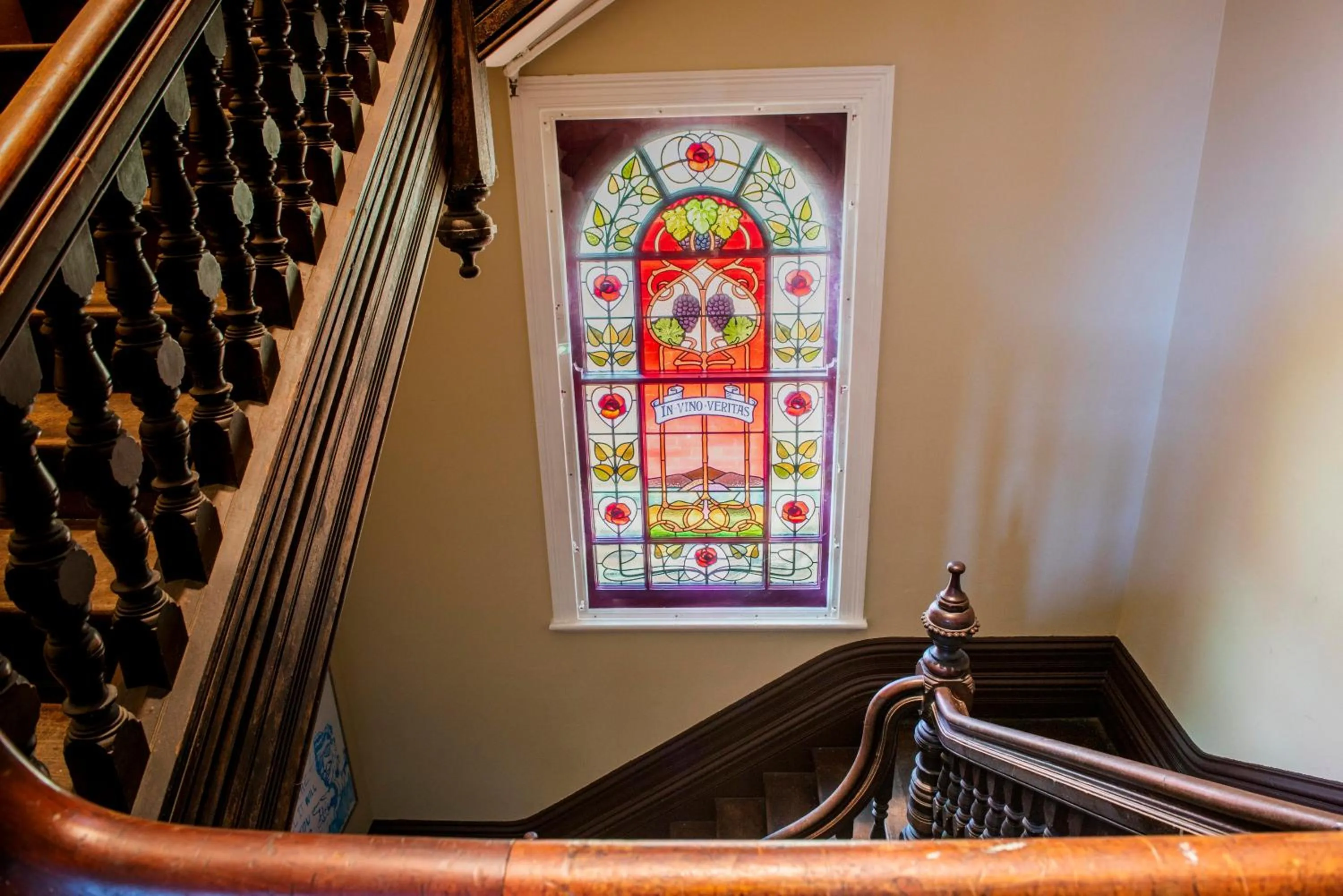 Decorative detail in Sundancer Backpackers Hostel