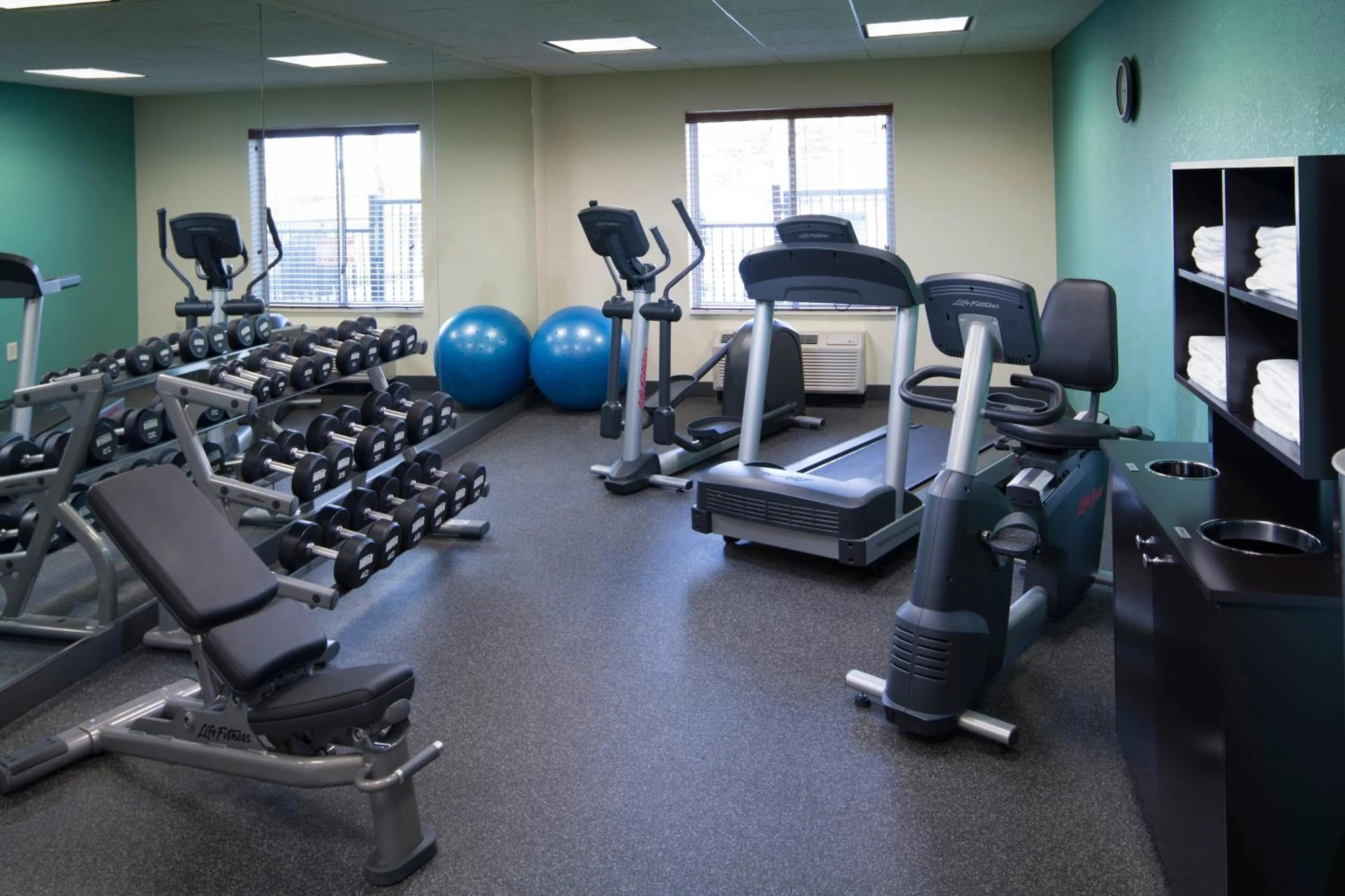Fitness centre/facilities in Holiday Inn Express Hotel & Suites High Point South by IHG