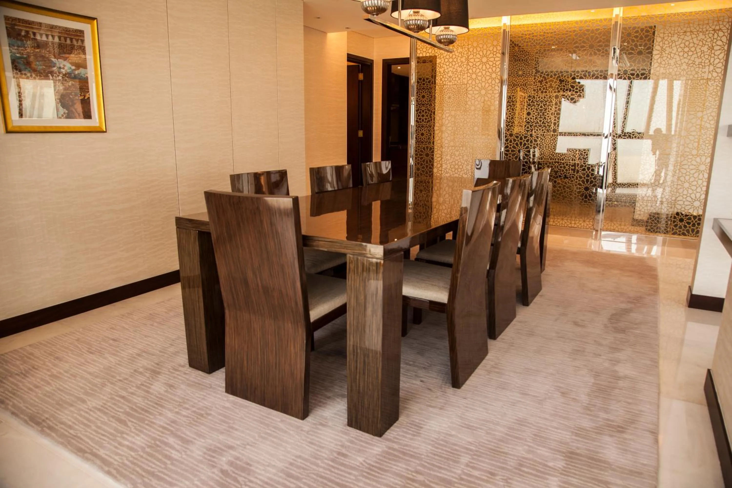 Kitchen or kitchenette in Bab Al Qasr Residence