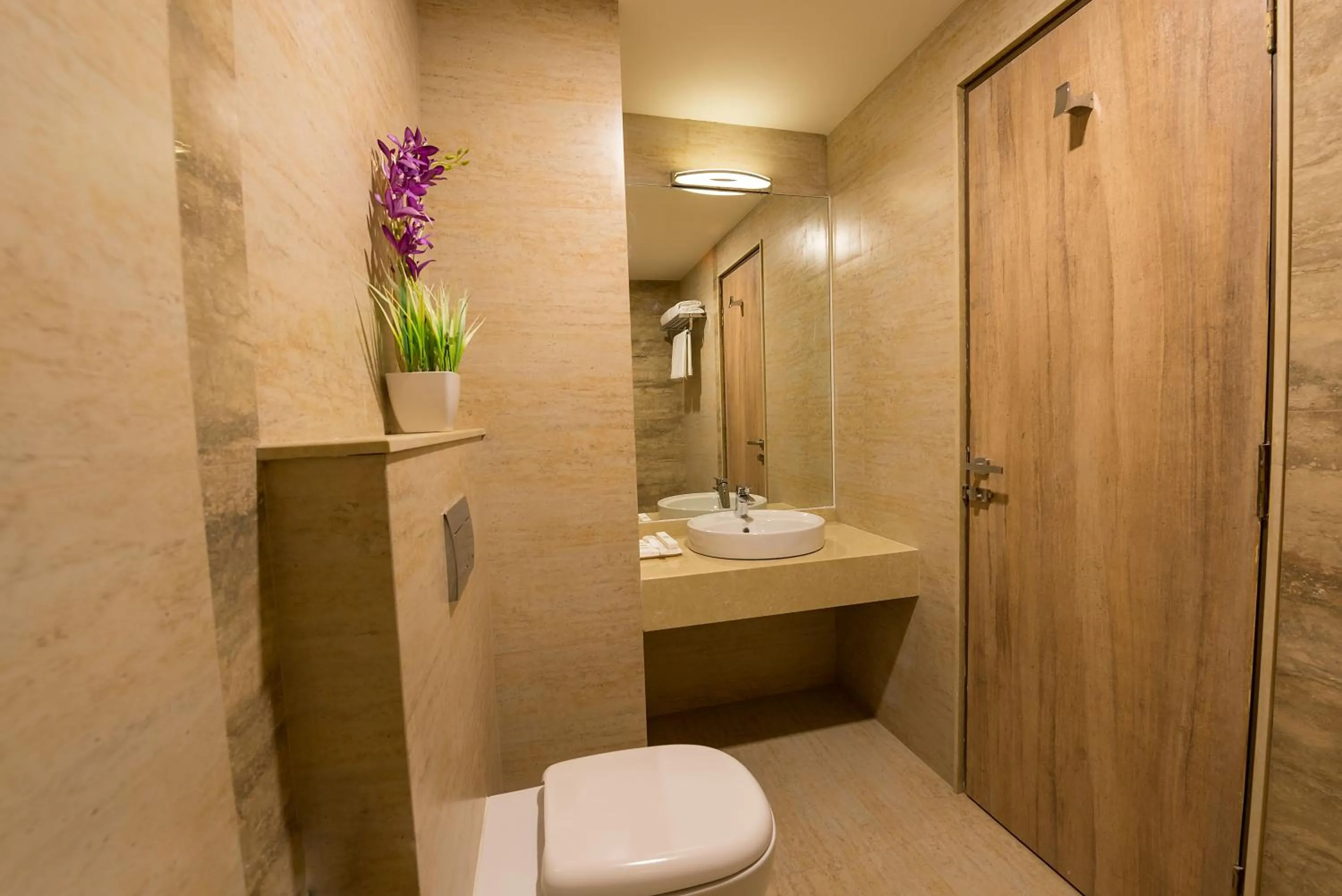 Shower in Hotel Chenthur Park