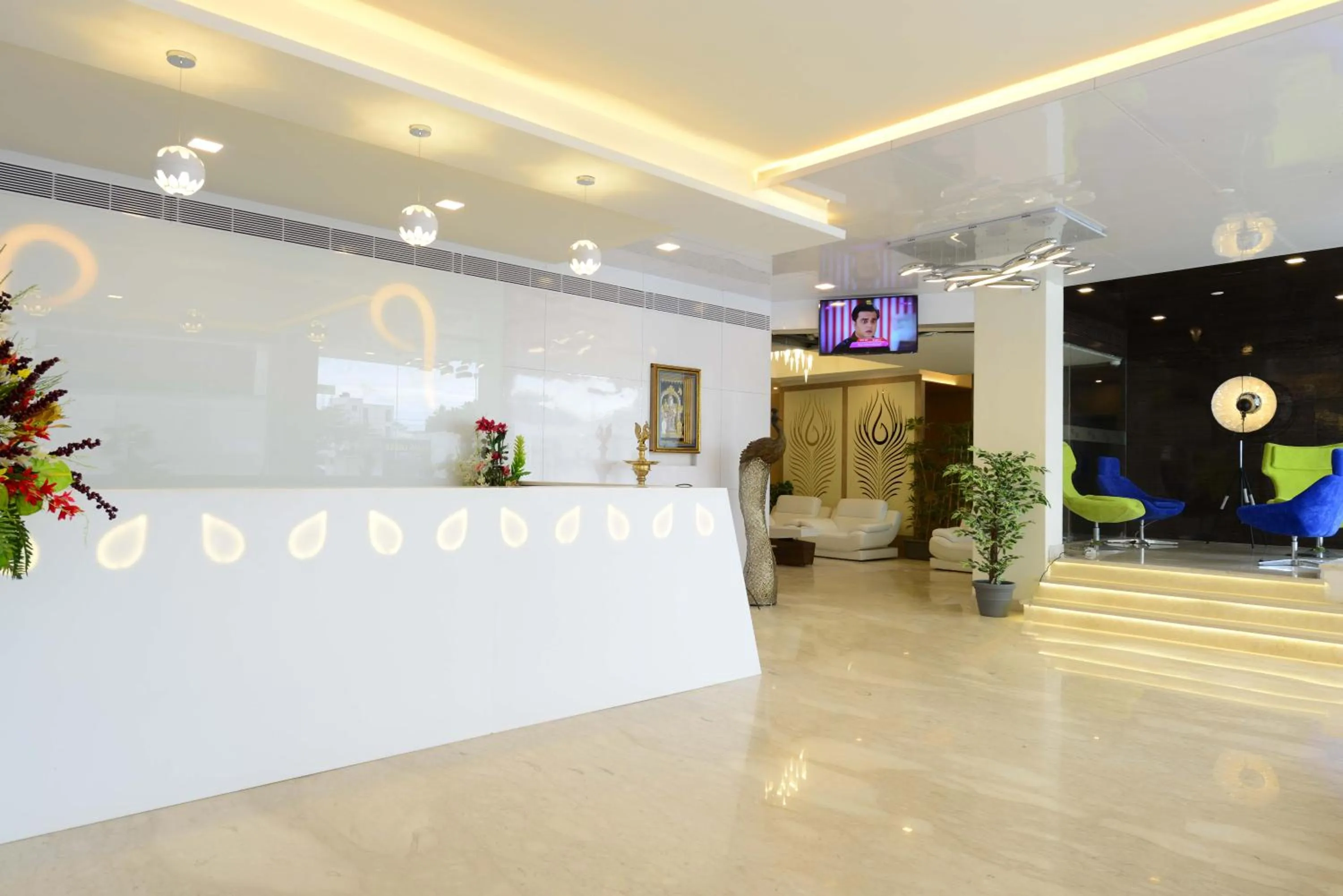 Lobby or reception in Hotel Chenthur Park