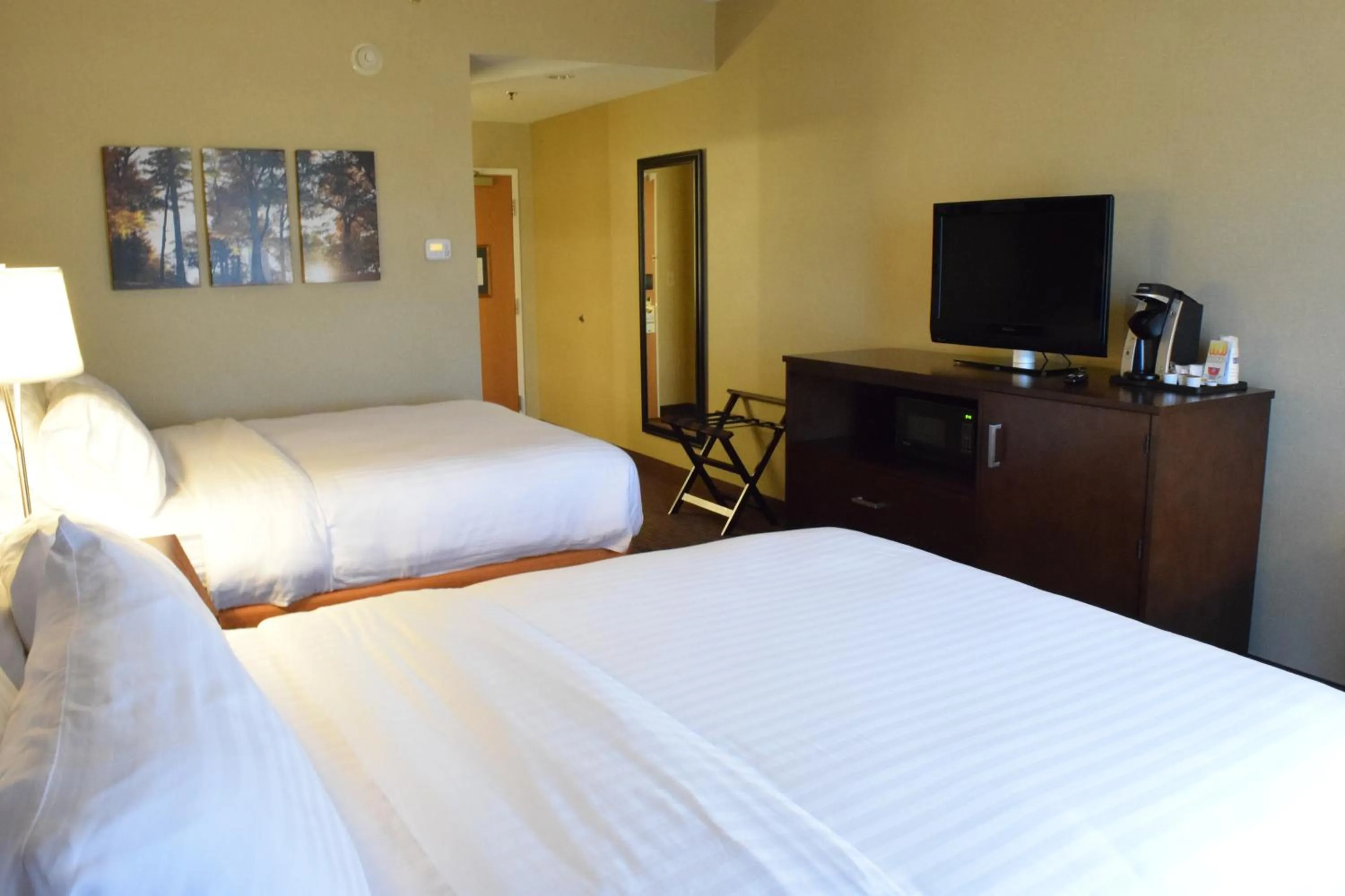 Bed in Holiday Inn Express Hotel & Suites Watertown - Thousand Islands by IHG