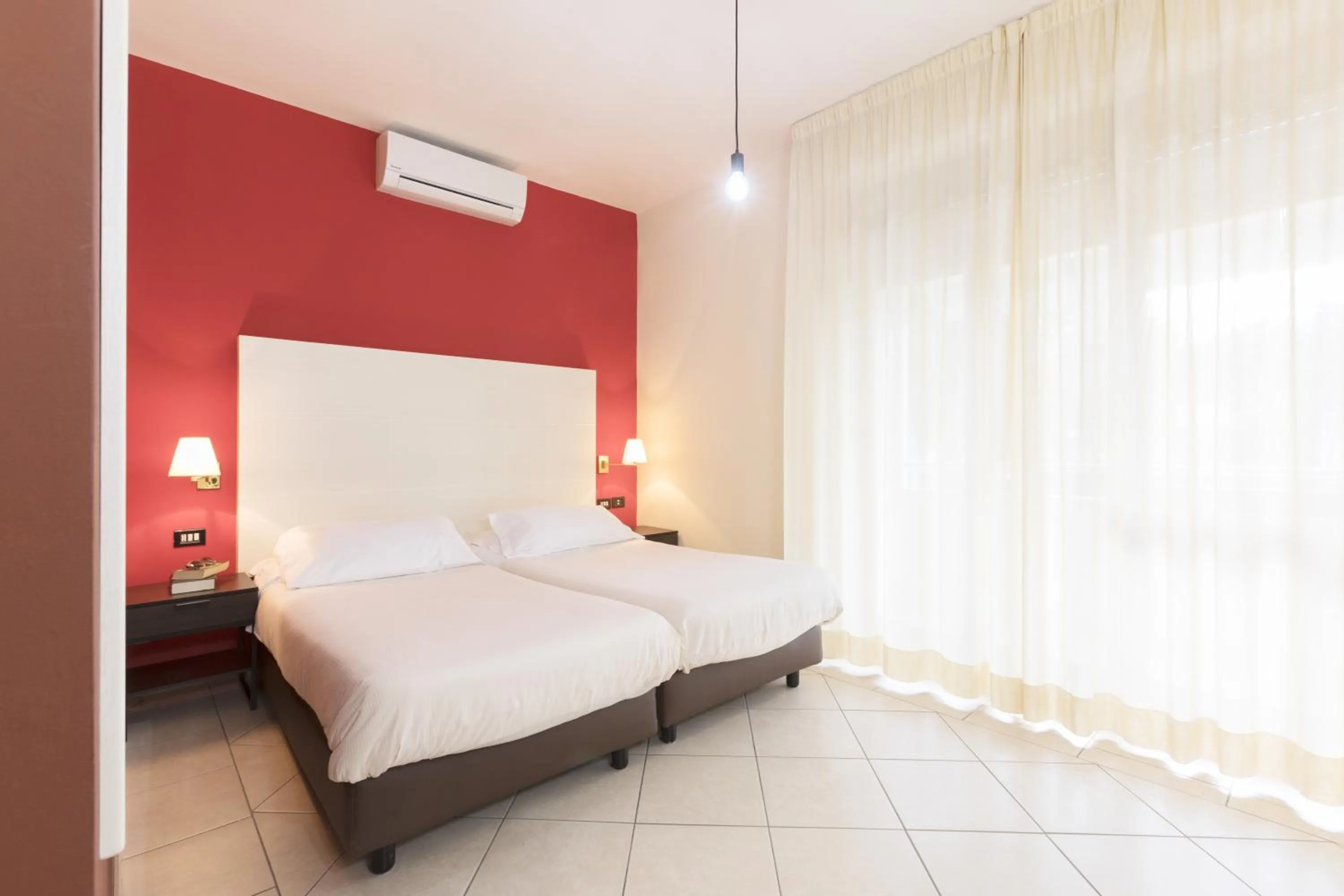 Bedroom, Bed in Hotel La Baia