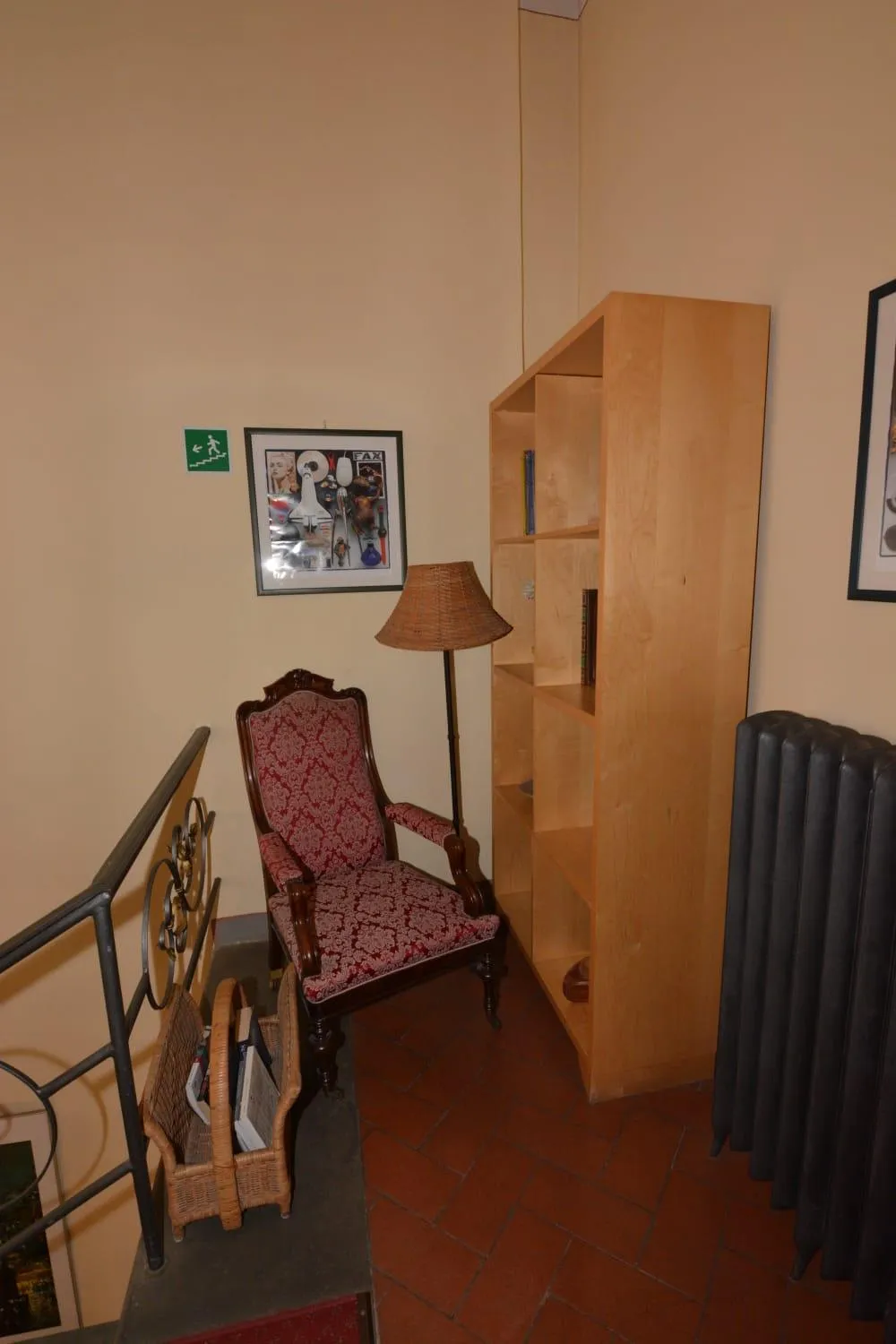 Seating area in Albergo Casa Al Sole