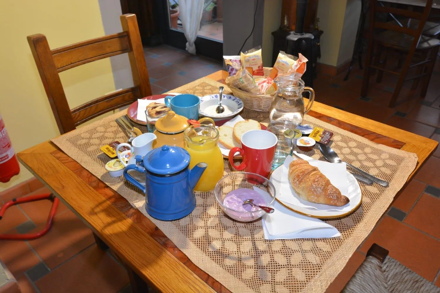 Breakfast in Albergo Casa Al Sole