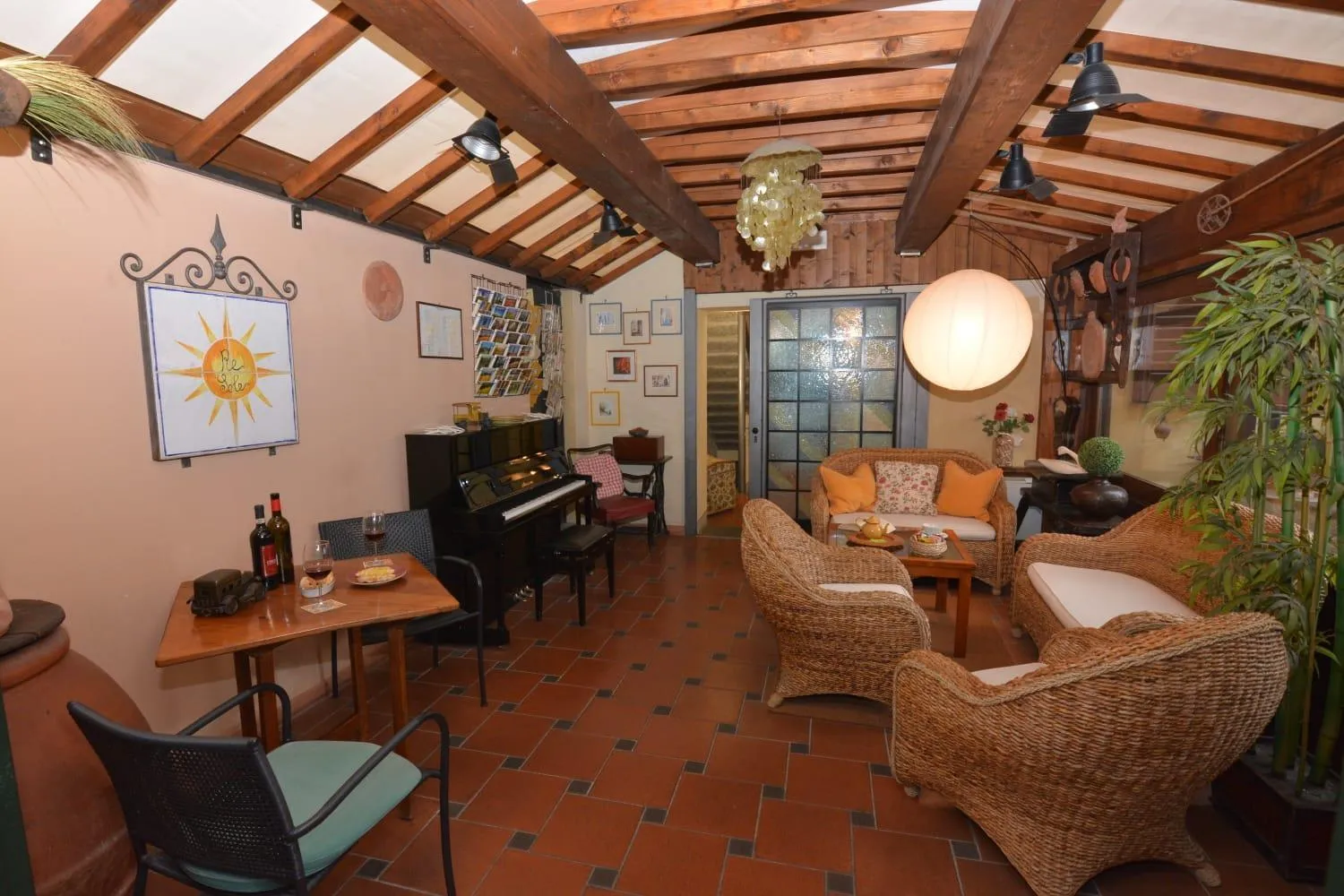 Restaurant/places to eat in Albergo Casa Al Sole