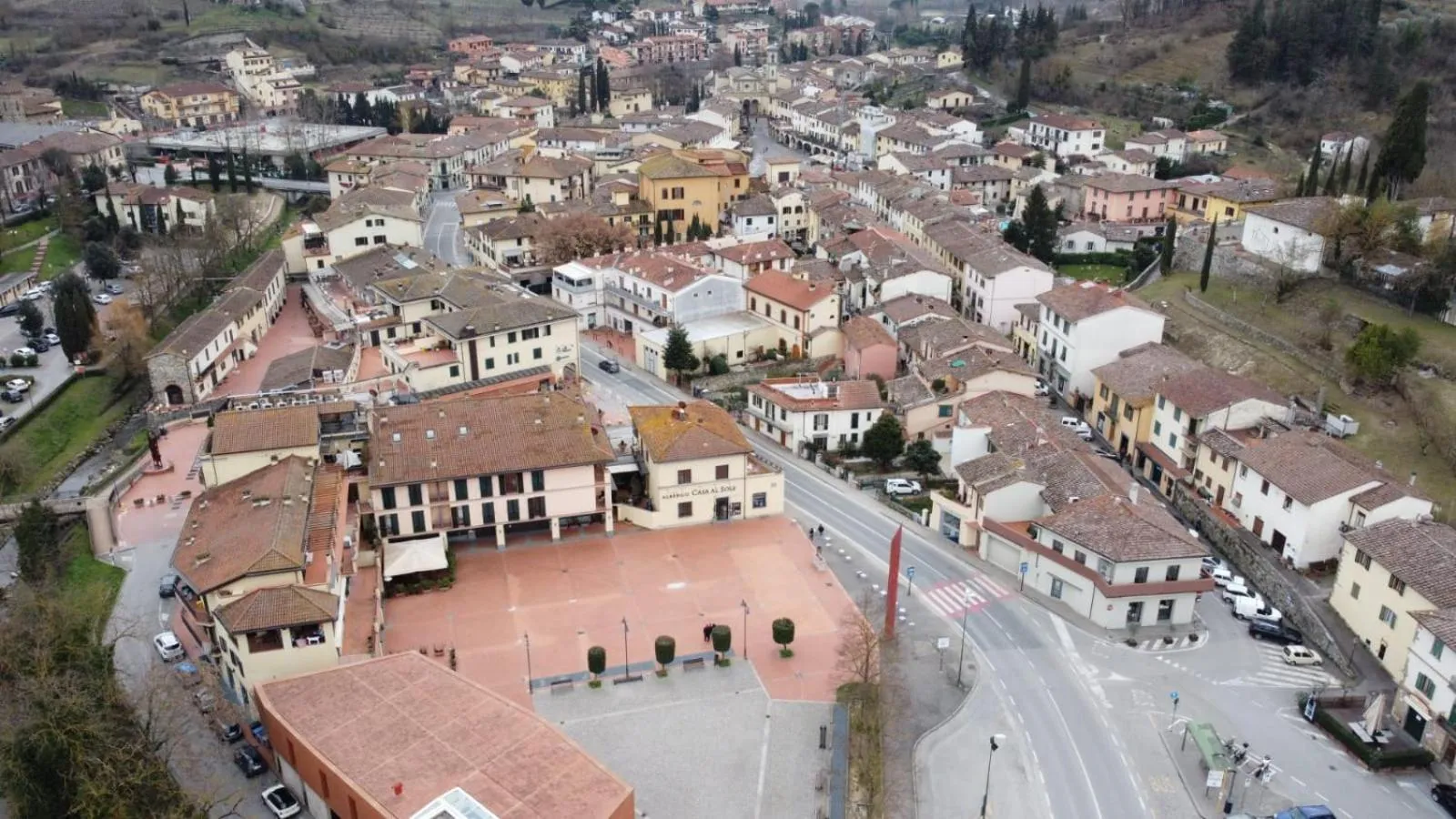 Bird's eye view in Albergo Casa Al Sole