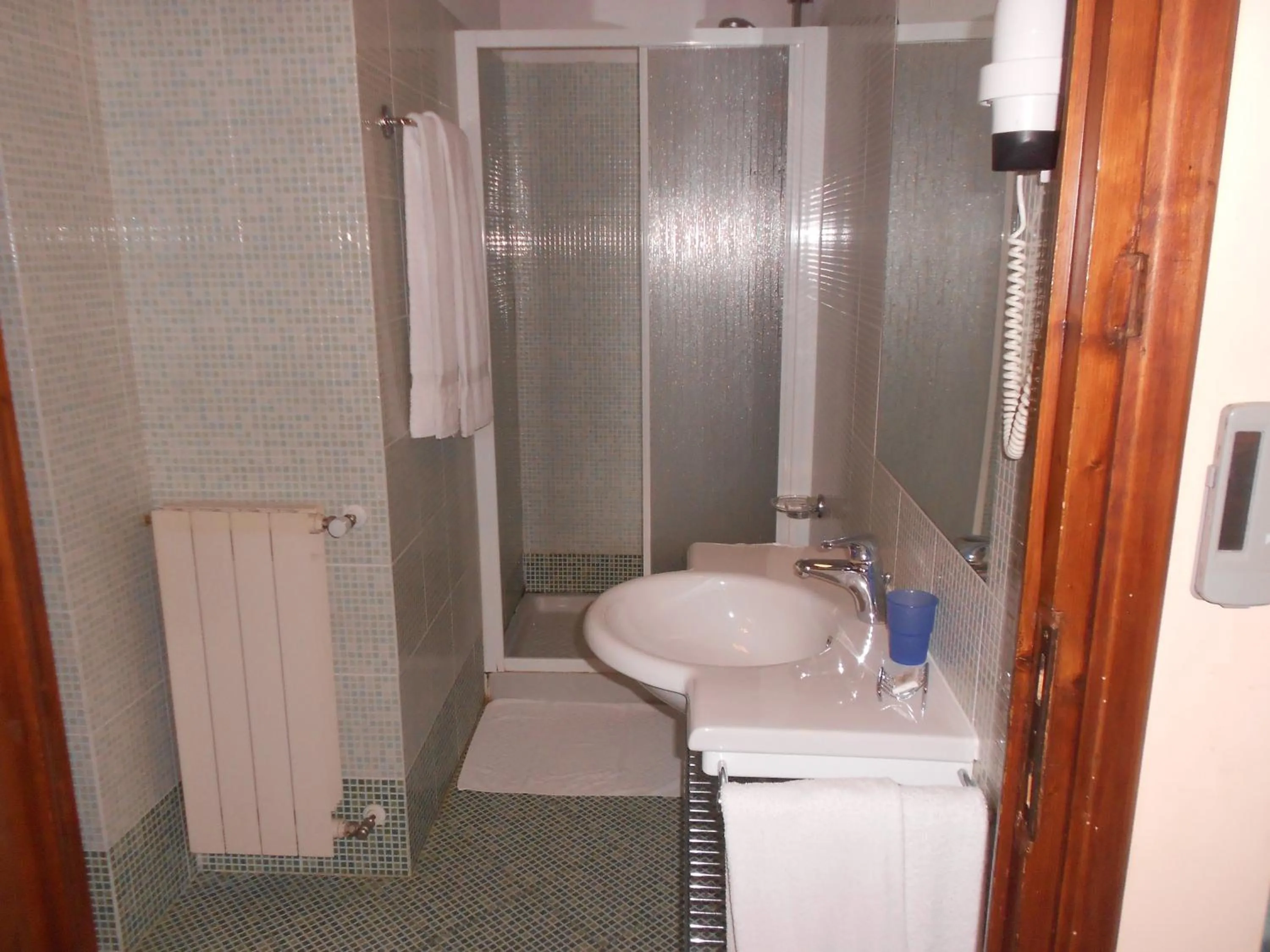 Shower in Albergo Casa Al Sole