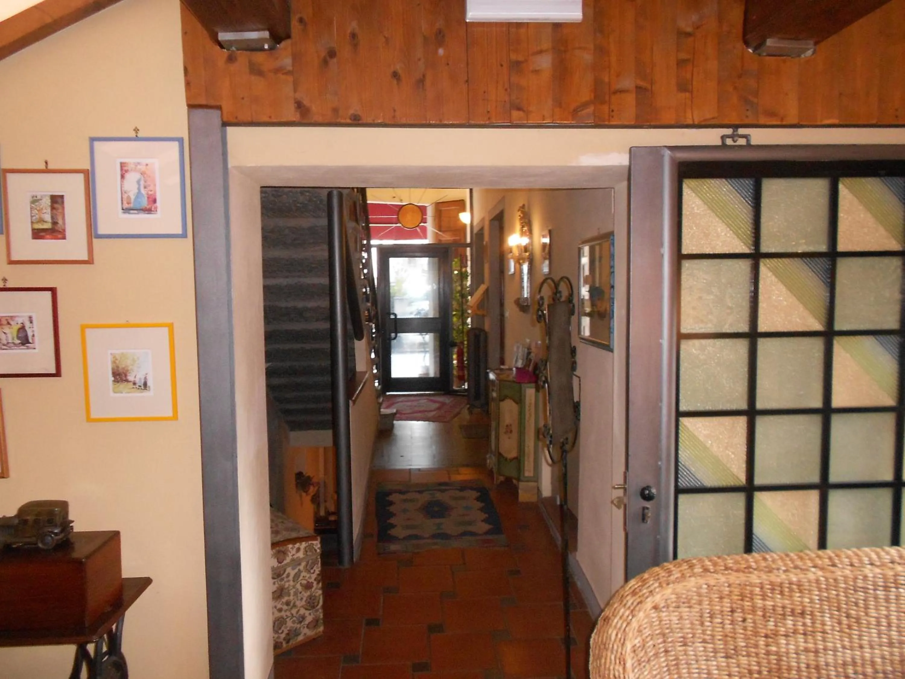 Decorative detail in Albergo Casa Al Sole