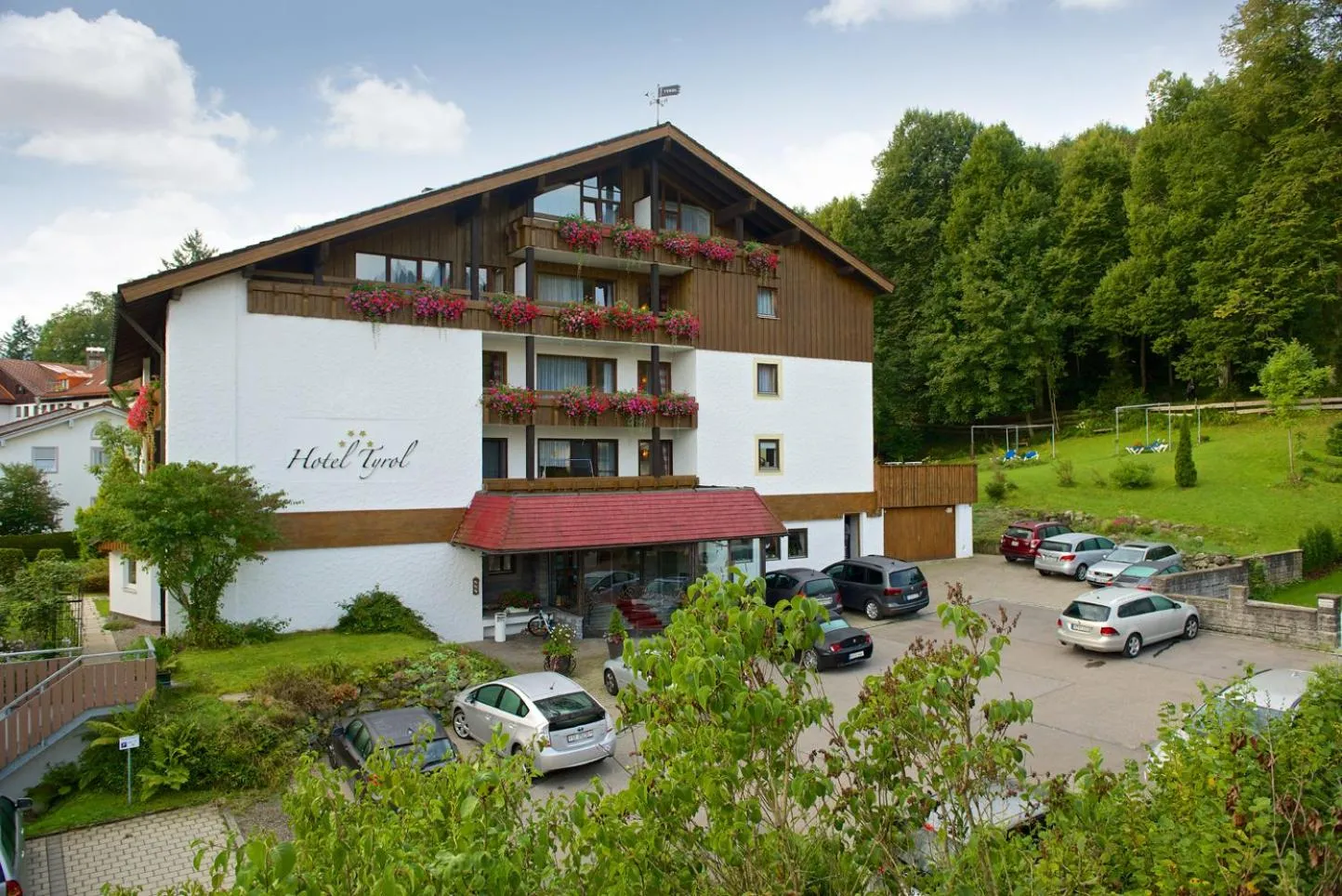 Facade/entrance in Hotel Tyrol - Oberstaufen PLUS Partner