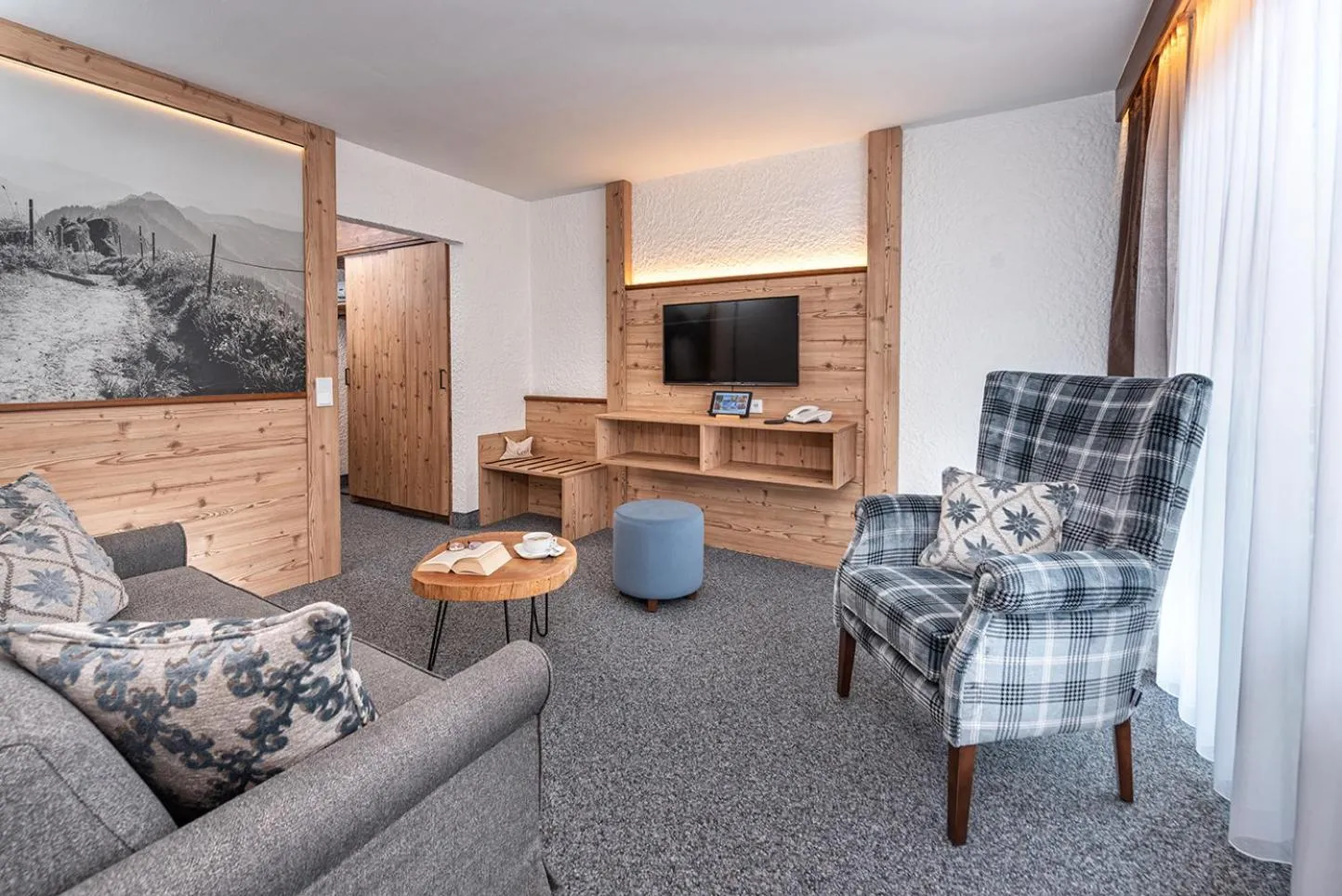 Living room in Hotel Tyrol - Oberstaufen PLUS Partner