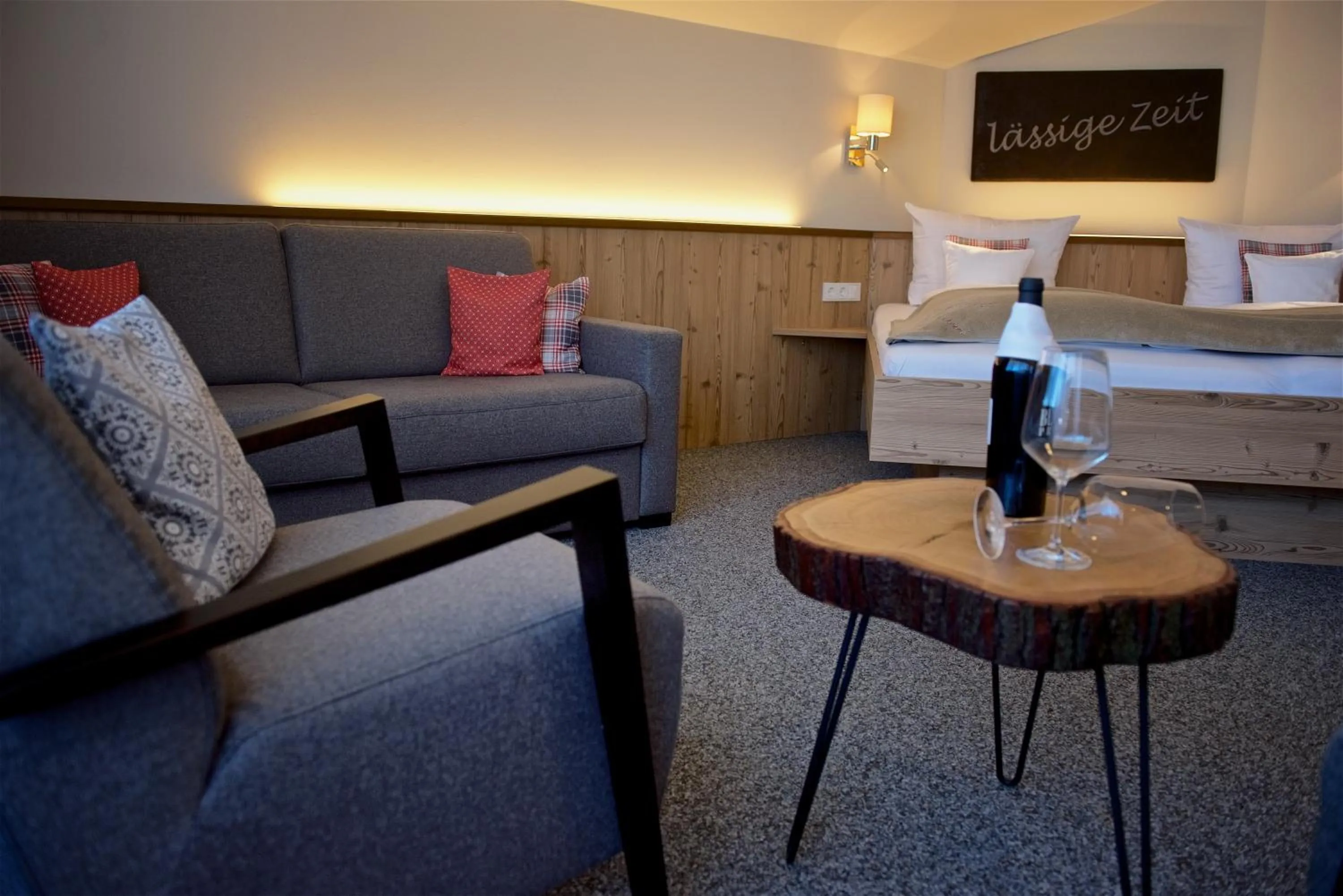 Decorative detail, Bed in Hotel Tyrol - Oberstaufen PLUS Partner