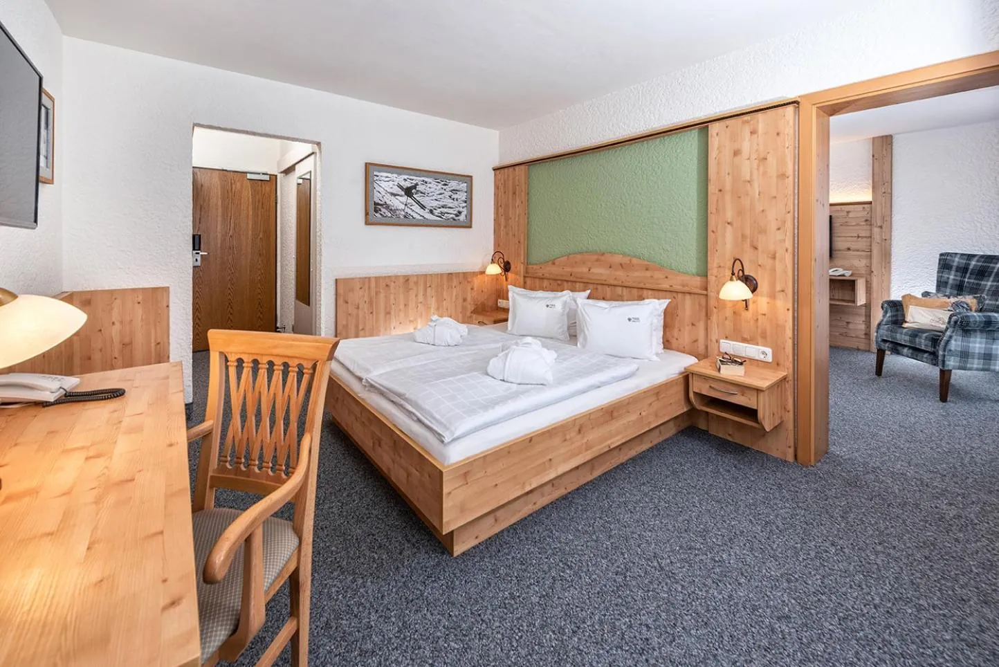 Photo of the whole room, Bed in Hotel Tyrol - Oberstaufen PLUS Partner