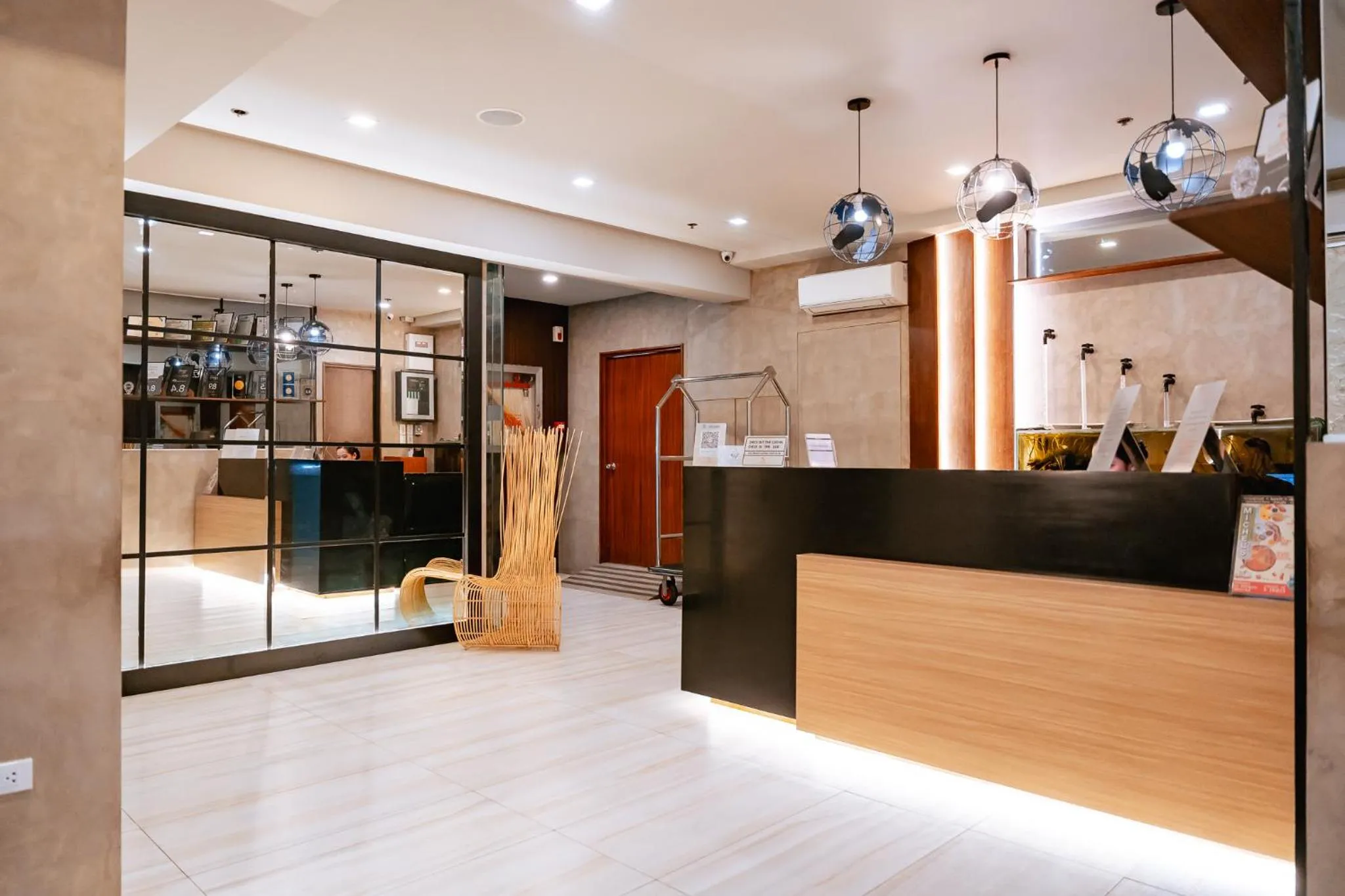 Lobby or reception in S Hotel & Residences