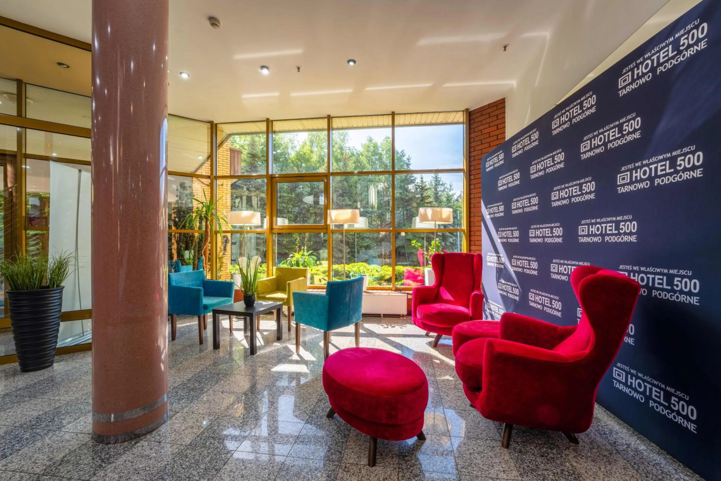 Lobby or reception in Hotel 500