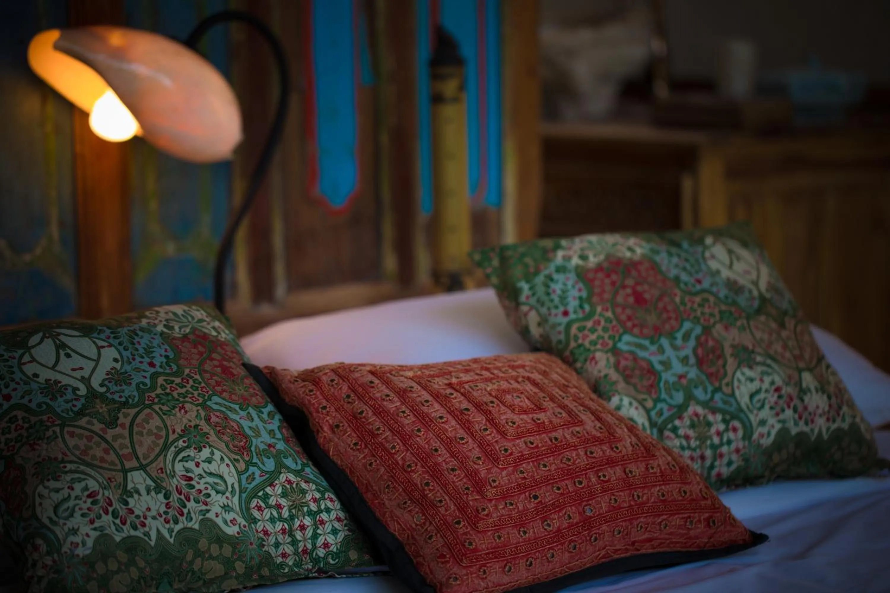 Decorative detail, Bed in BoHo Bingin Beach Bali