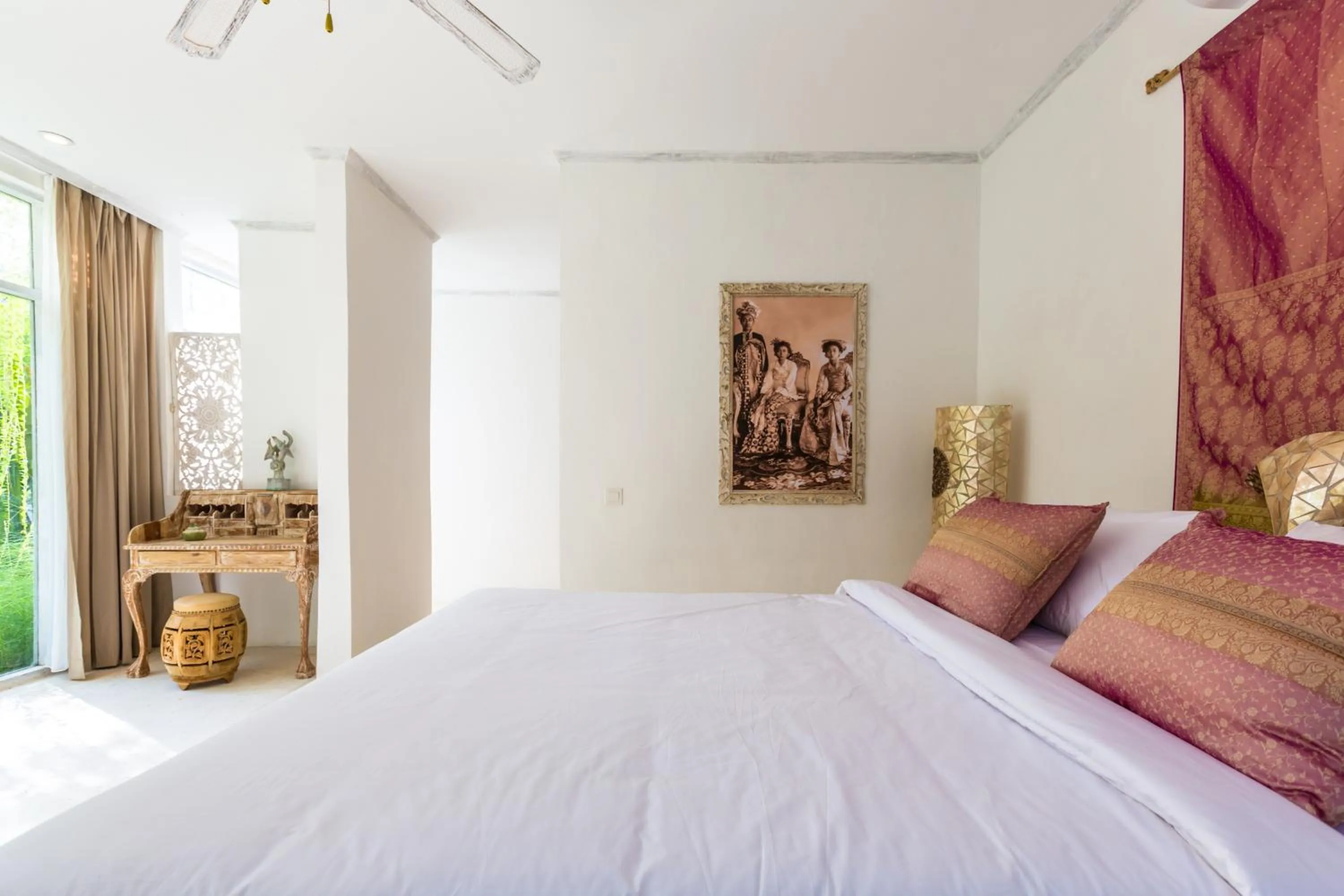 Bed in BoHo Bingin Beach Bali