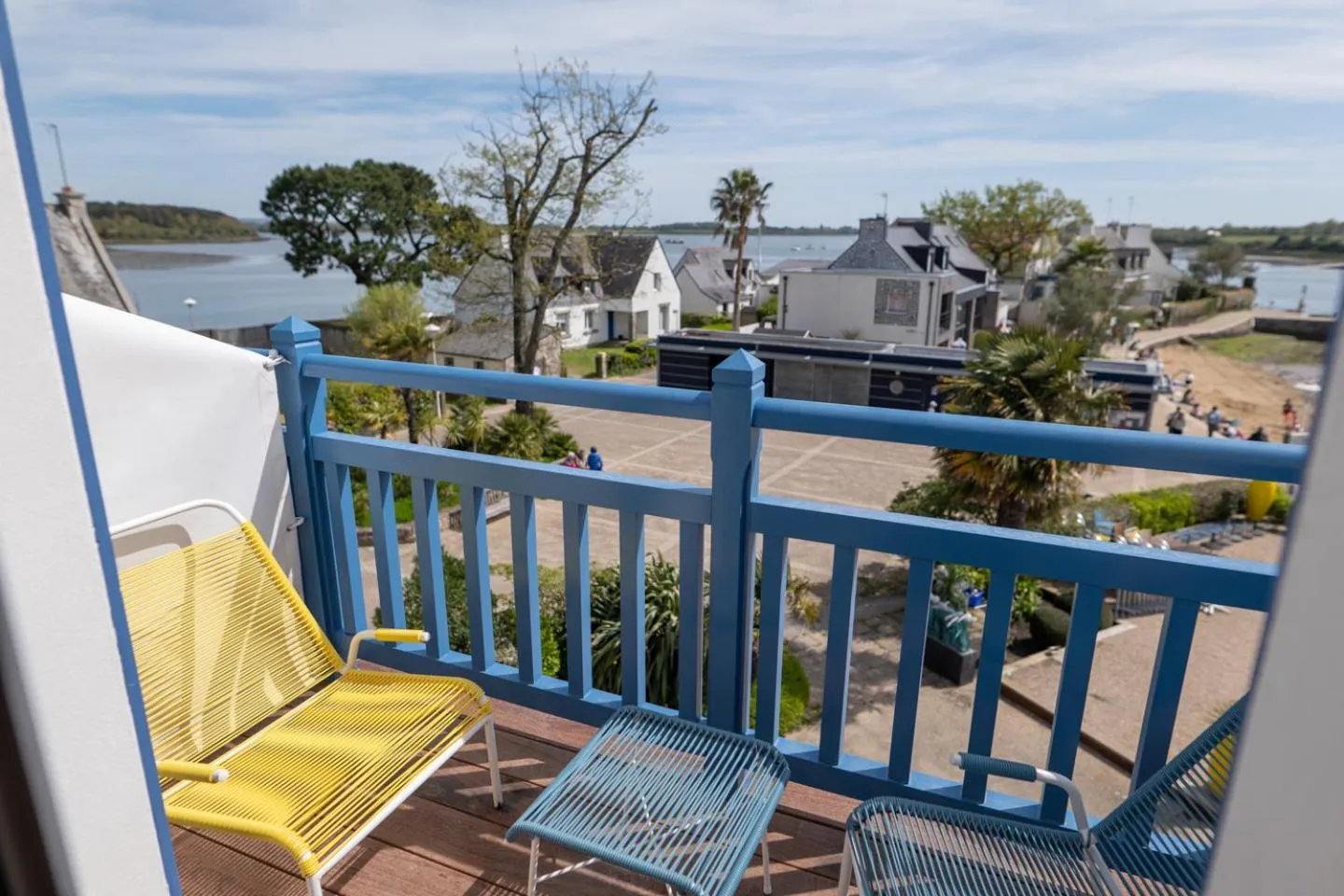 Balcony/Terrace in Best Western Plus Le Roof Vannes Bord de Mer