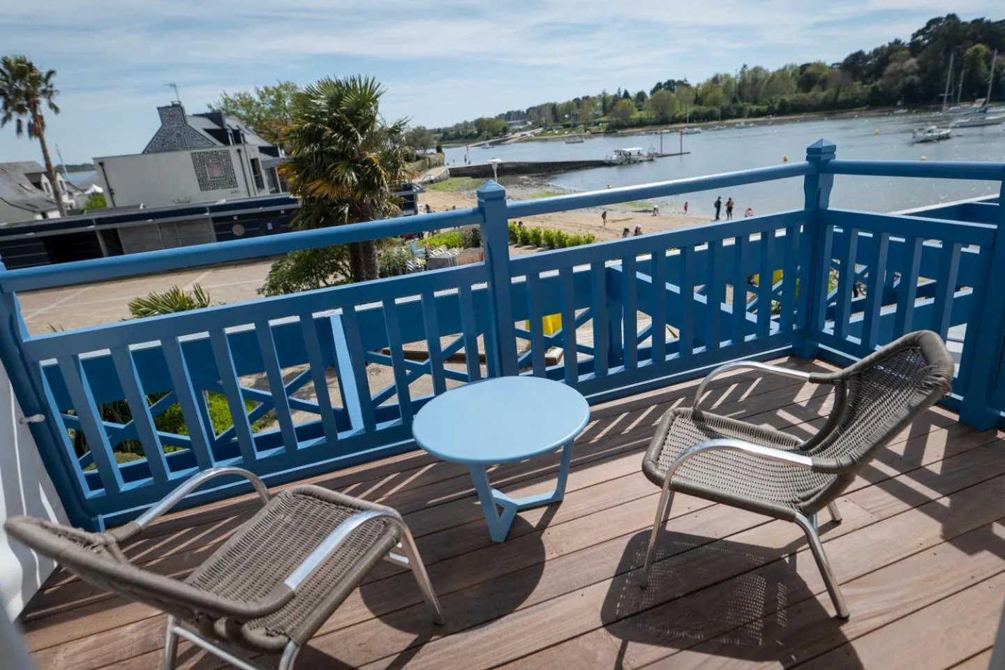 Balcony/Terrace in Best Western Plus Le Roof Vannes Bord de Mer