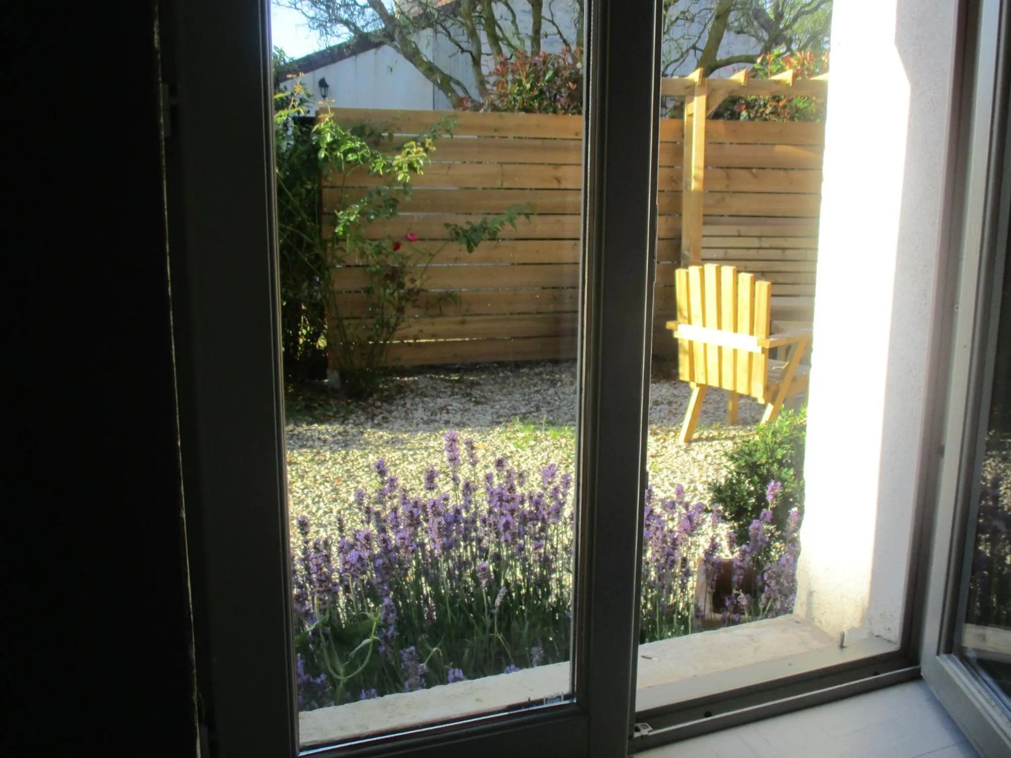 Garden view in la grange aux hirondelles